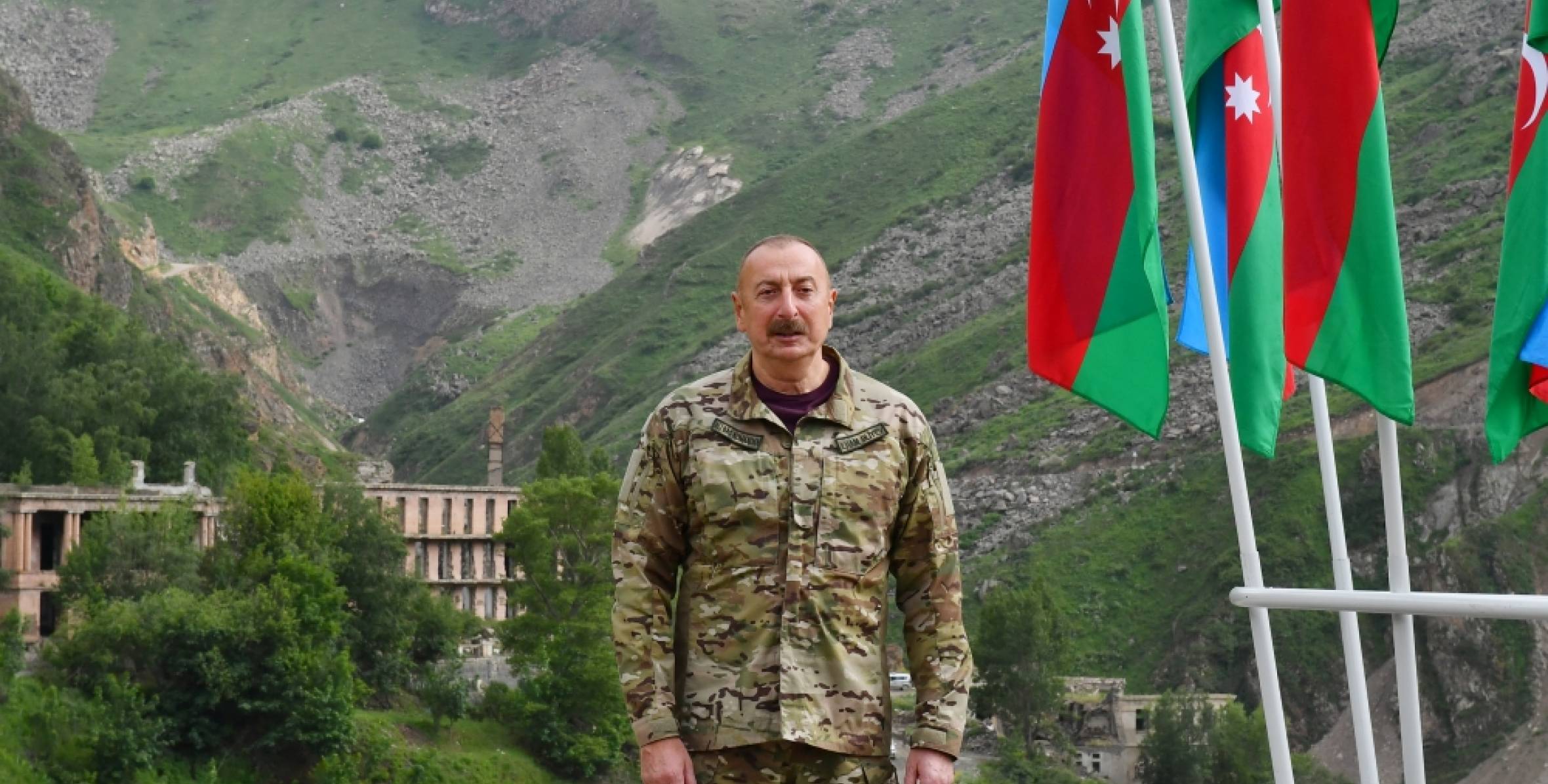 Ilham Aliyev visited Goygol, Kalbadjar and Lachin districts