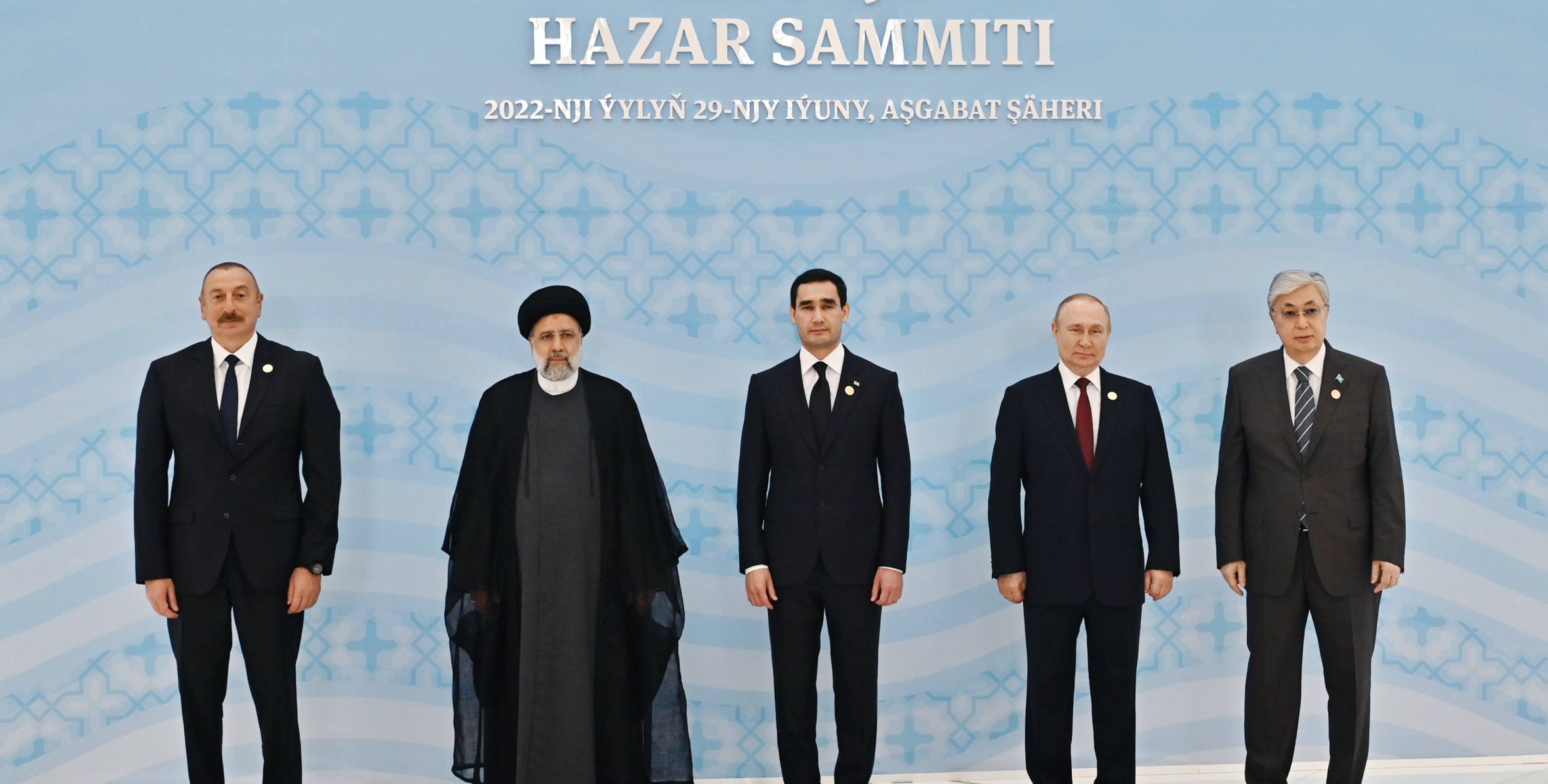 Ilham Aliyev attended the 6th Summit of Heads of State of Caspian littoral states Summit in Ashgabat