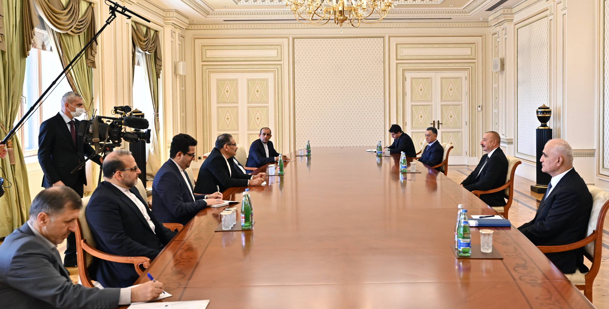 Ilham Aliyev has received Ali Shamkhani, the Secretary of Iran's Supreme National Security Council