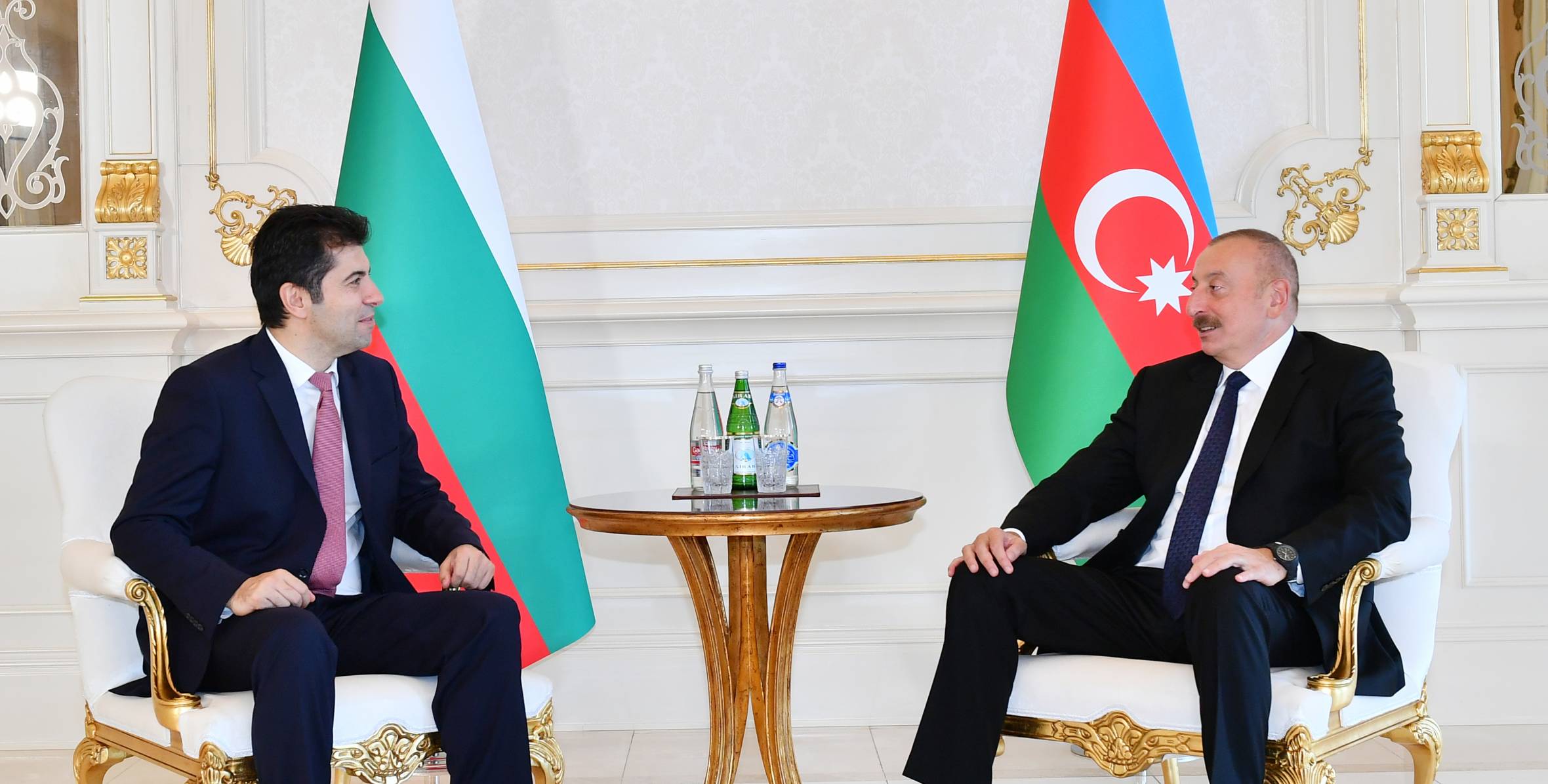 Ilham Aliyev, Prime Minister of Bulgaria Kiril Petkov held one-on-one meeting