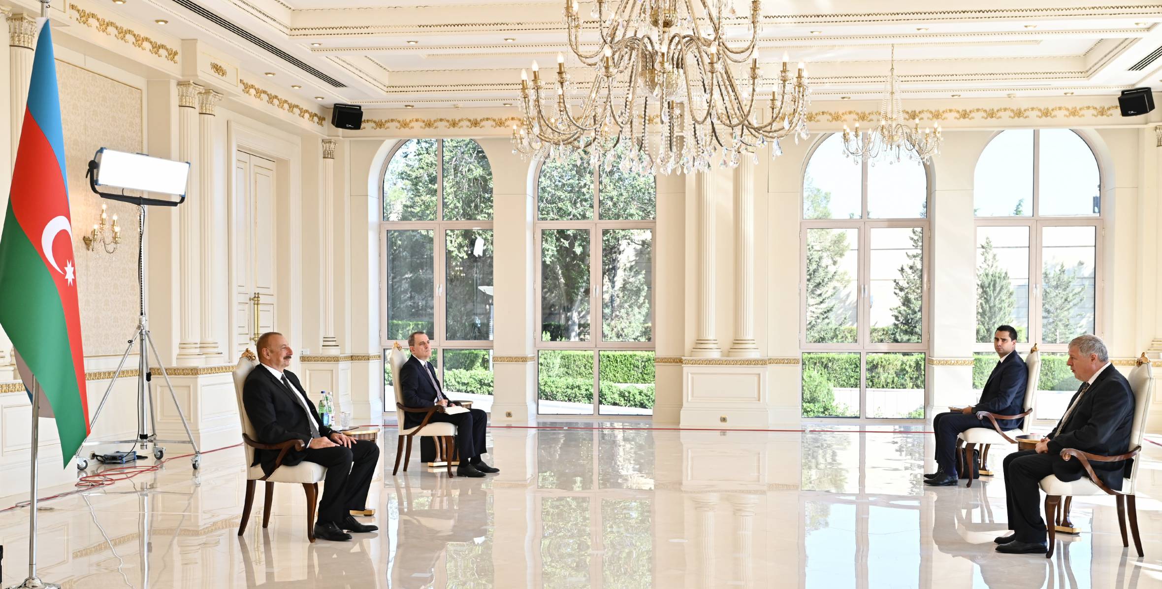 Ilham Aliyev accepted credentials of incoming ambassador of Slovakia
