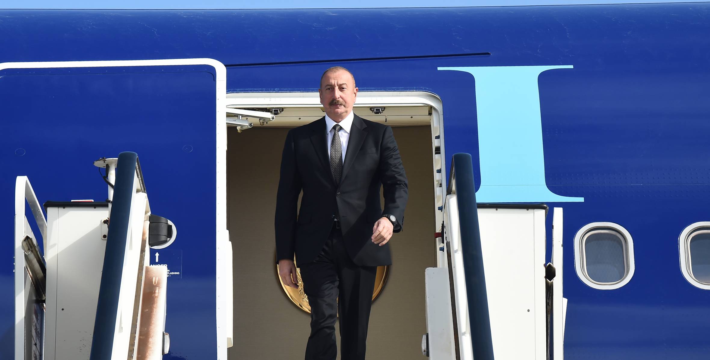 Ilham Aliyev arrived in Bulgaria for official visit
