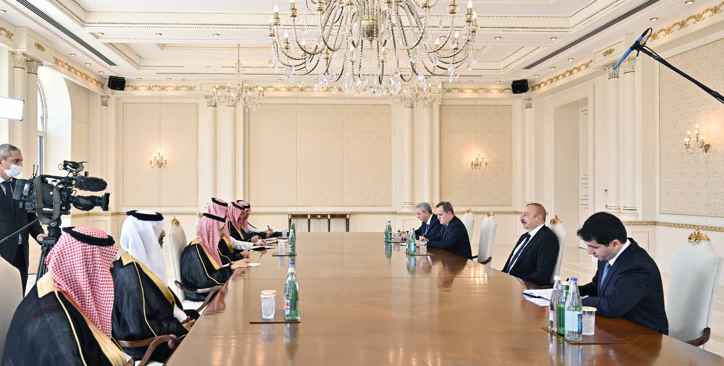 Ilham Aliyev received Foreign Minister of Kingdom of Saudi Arabia