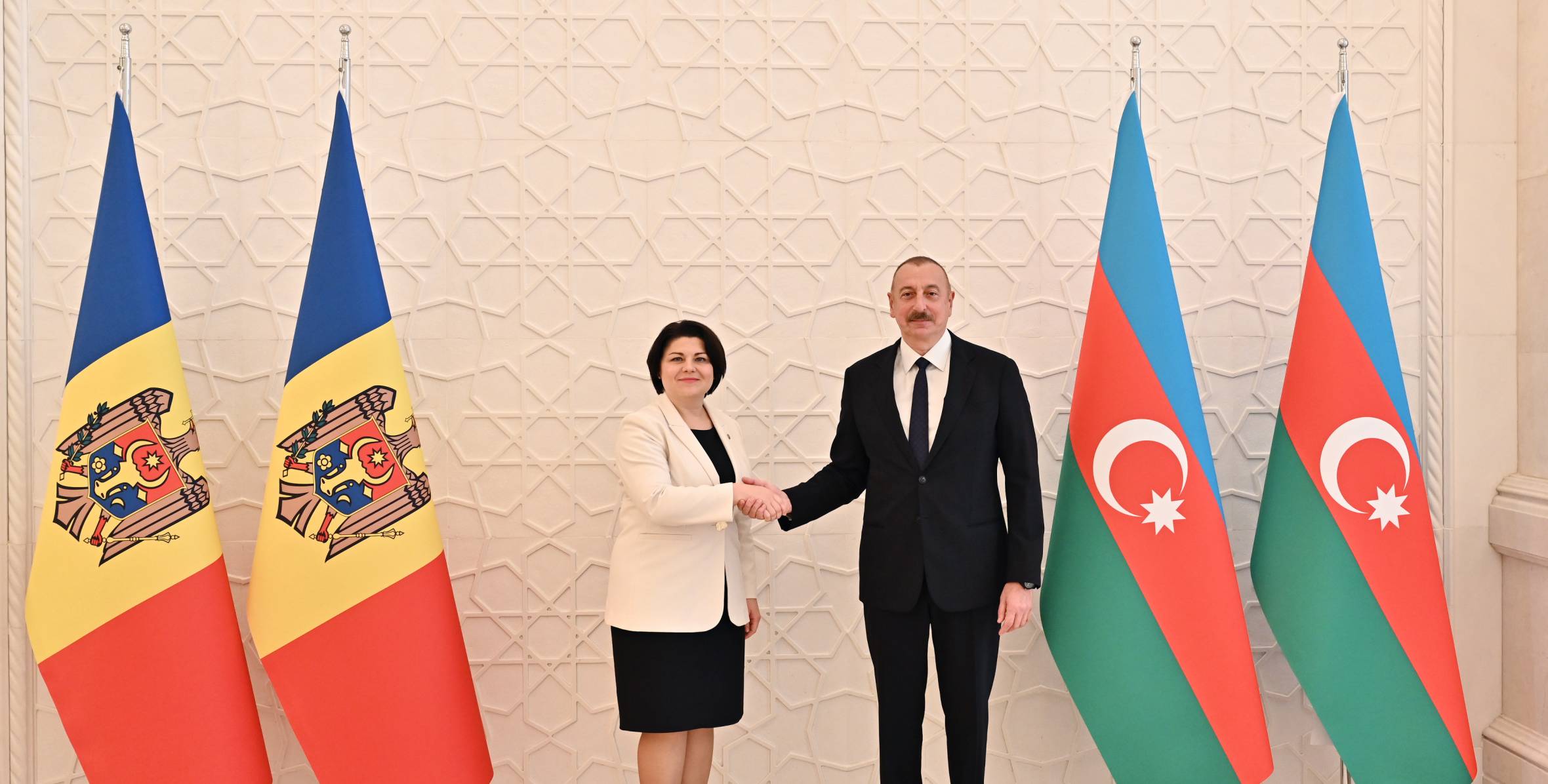 Ilham Aliyev, Prime Minister of Moldova, held a one-on-one meeting