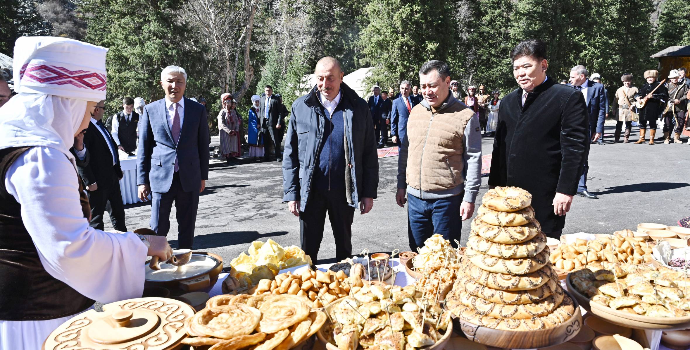 Cultural program was held in Ala-Archa National Park in Bishkek