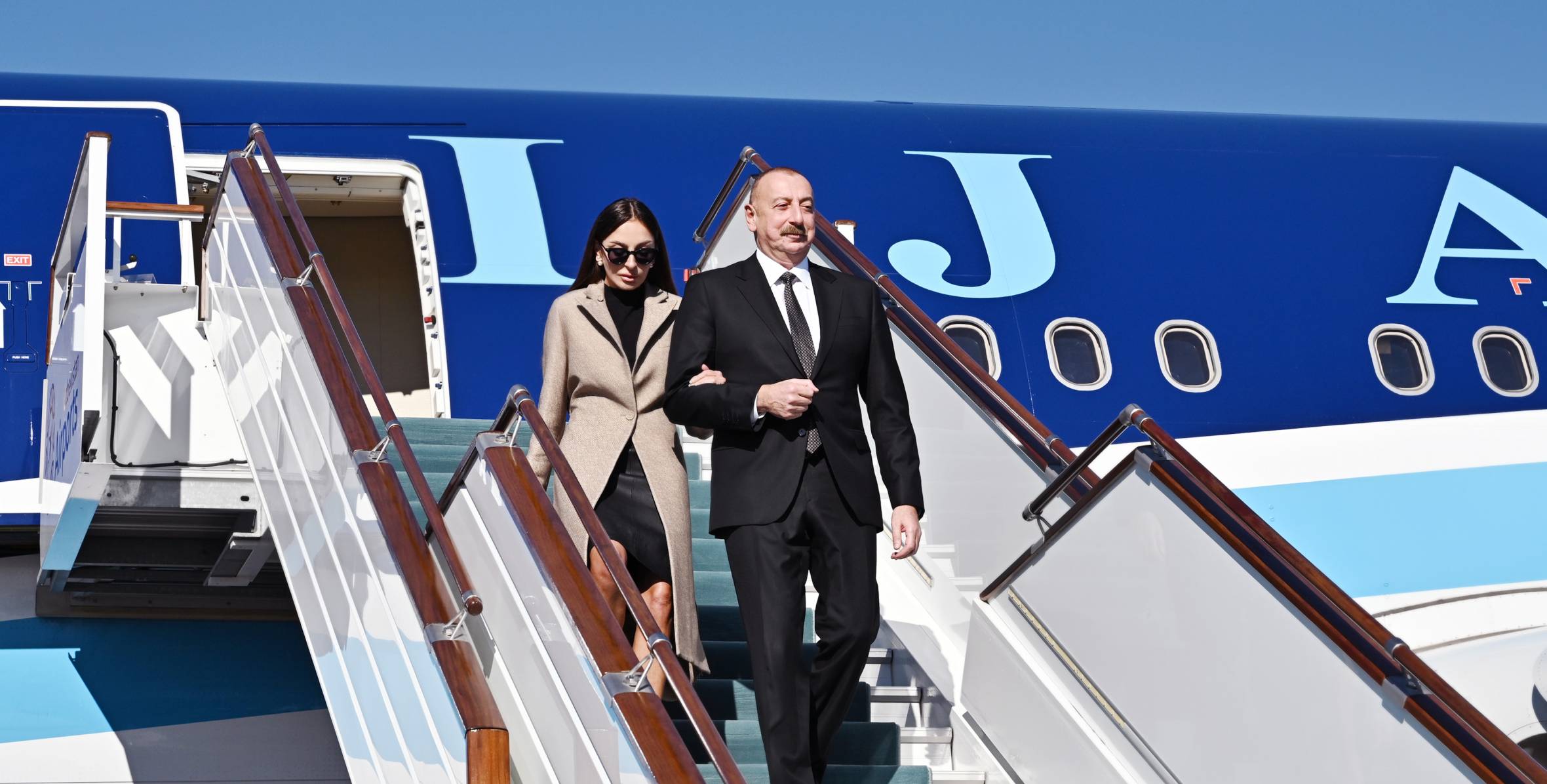 Ilham Aliyev arrived in Uzbekistan for visit