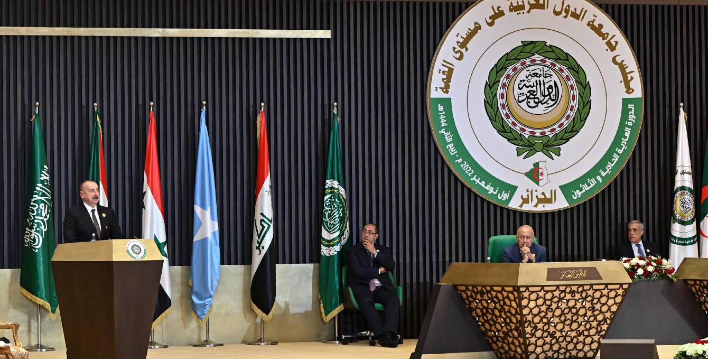Речь Ильхама Алиева на 31-м Саммите Лиги арабских государств проходящем в городе Алжир