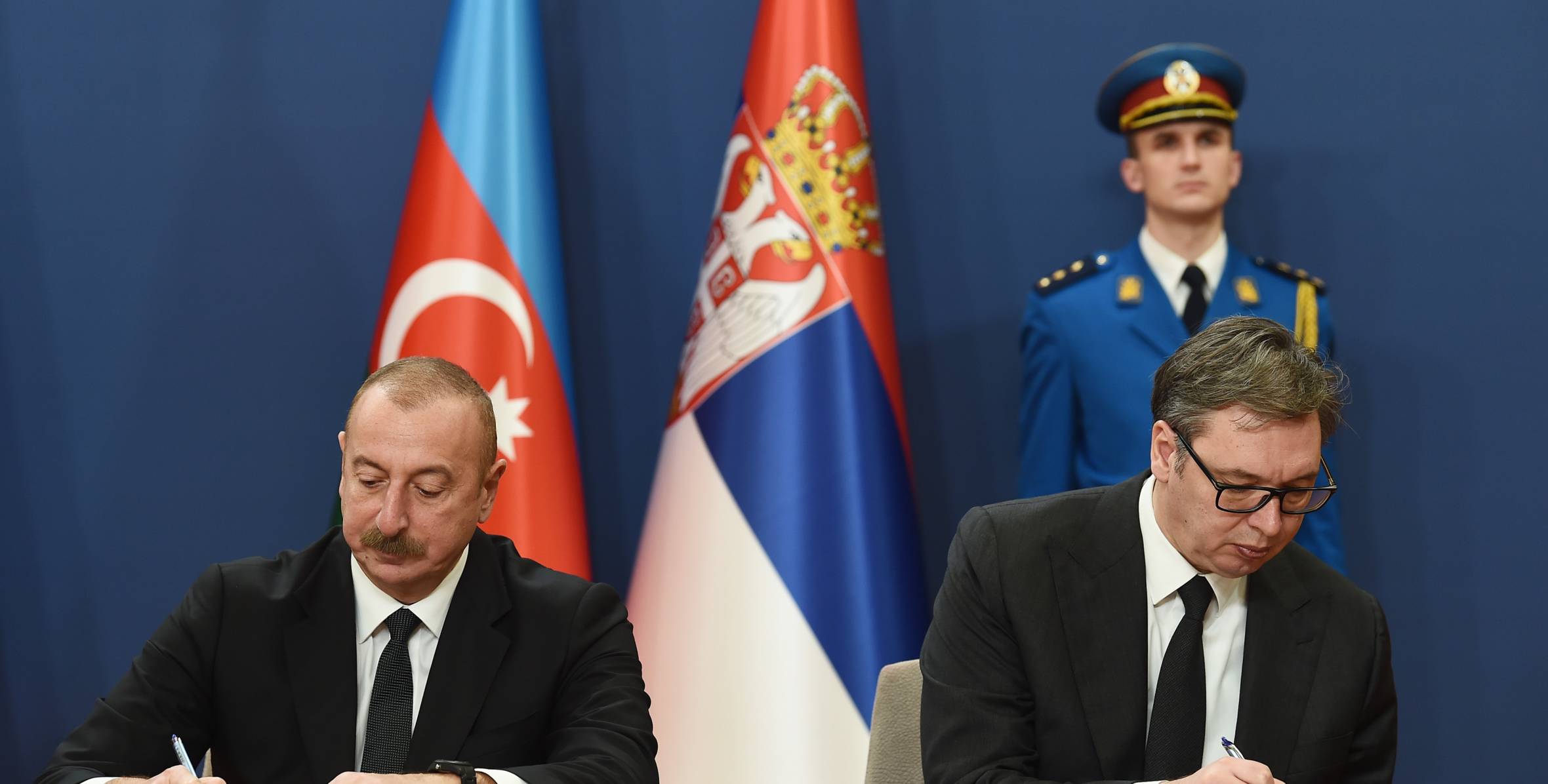 В Белграде подписаны азербайджано-сербские документы