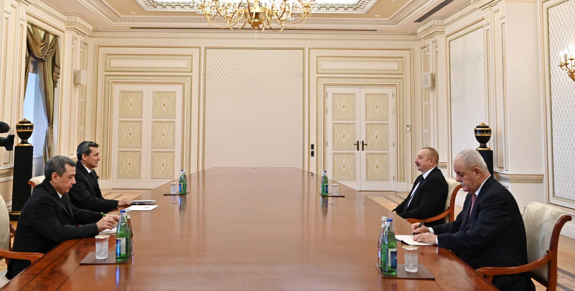 Ilham Aliyev received the Deputy Prime Minister of Turkmenistan
