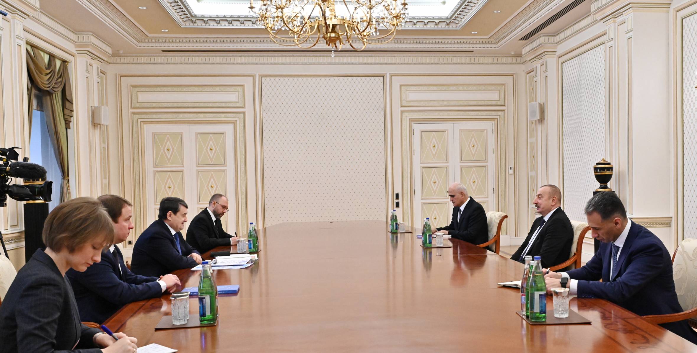 Ilham Aliyev received Assistant to the President of Russia