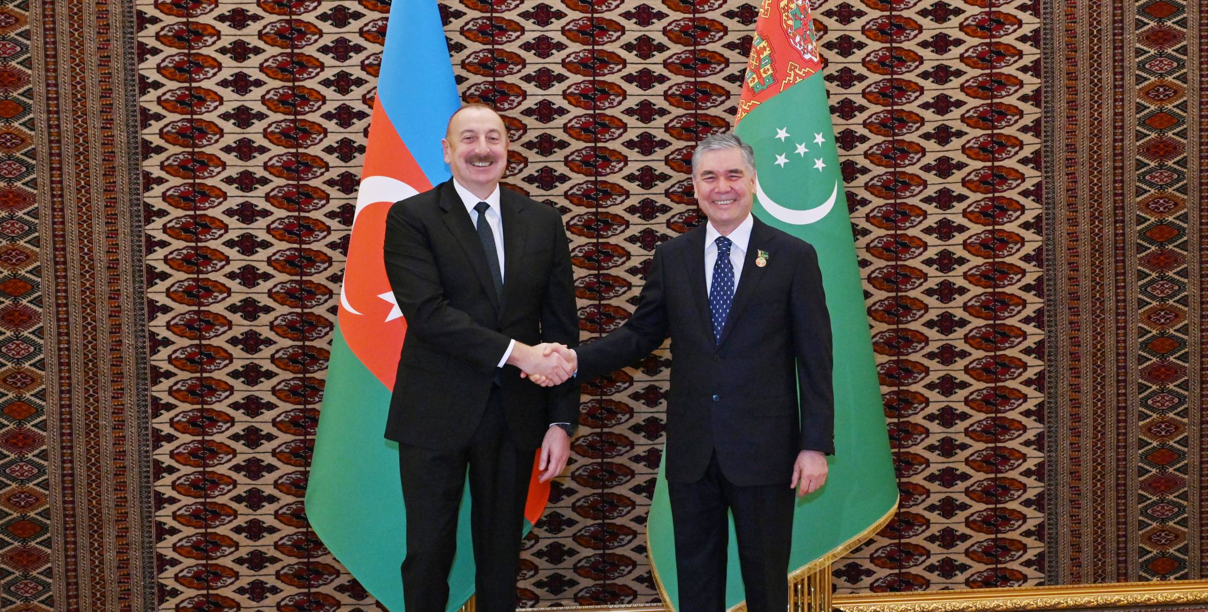 Ilham Aliyev met with the Chairman of the Halk Maslakhaty of the Milli Gengesh of Turkmenistan