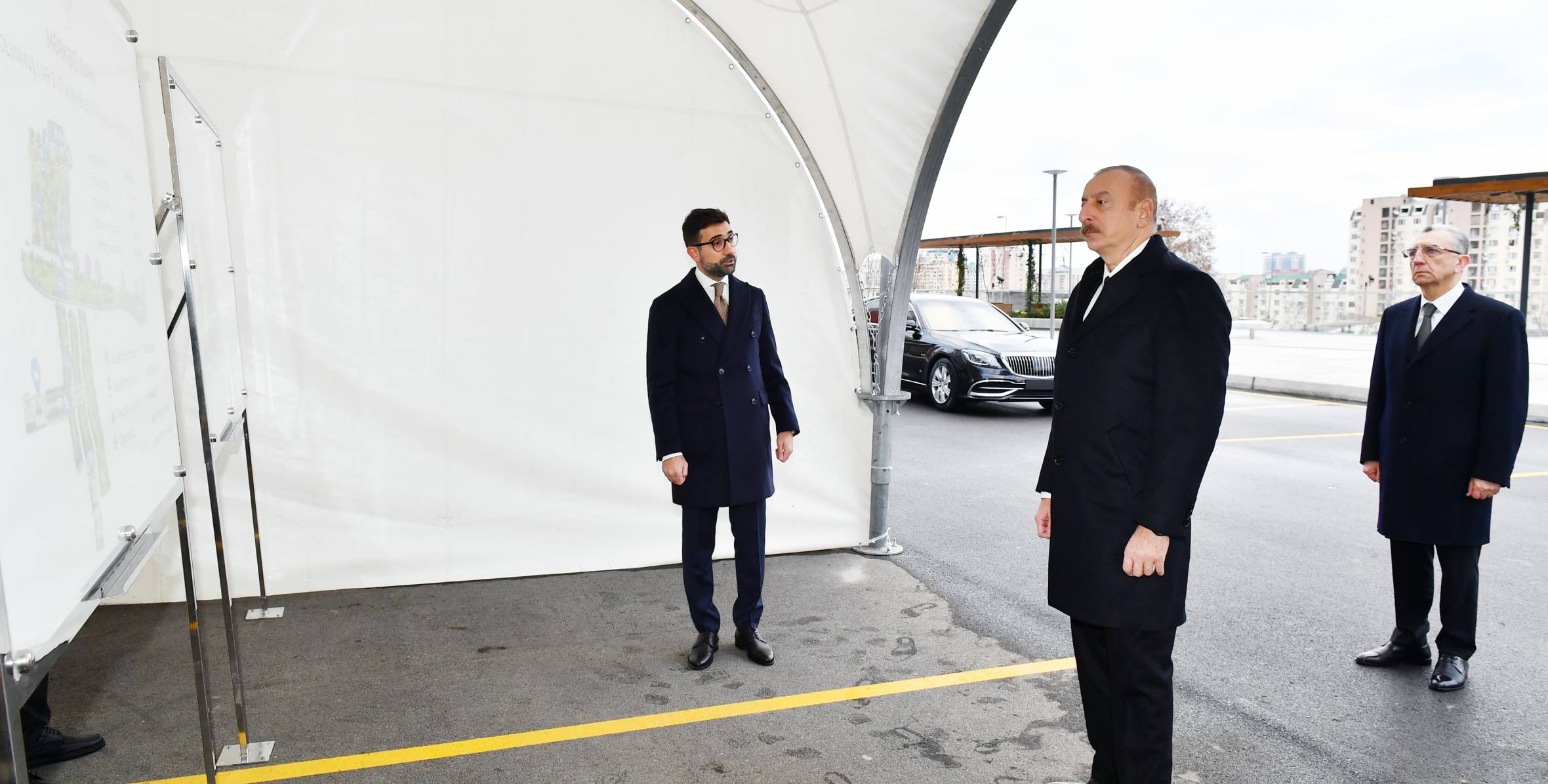 Ilham Aliyev attended opening of second part of Central Park in Baku