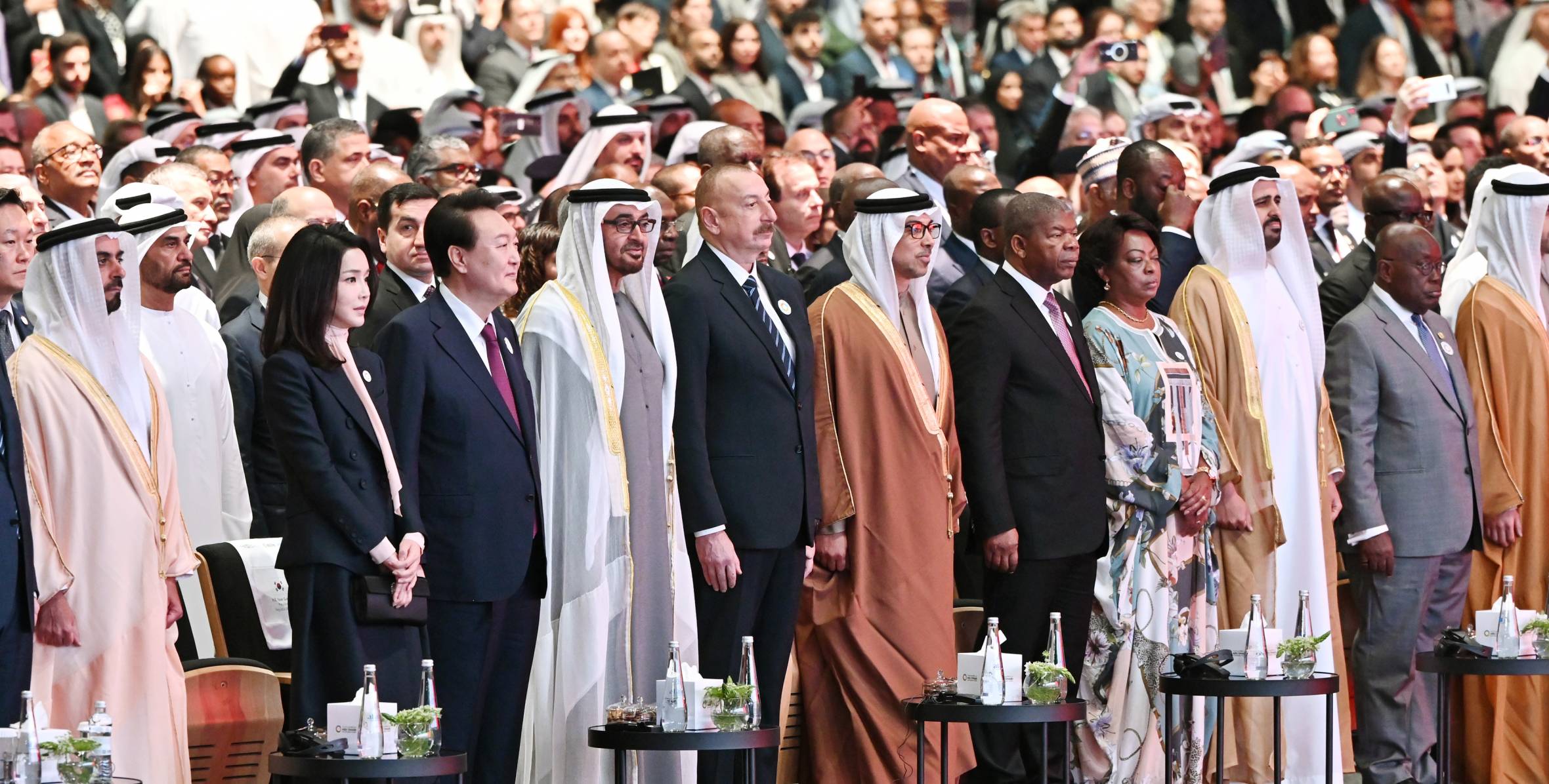 Ilham Aliyev attended the opening ceremony of Abu Dhabi Sustainability Week
