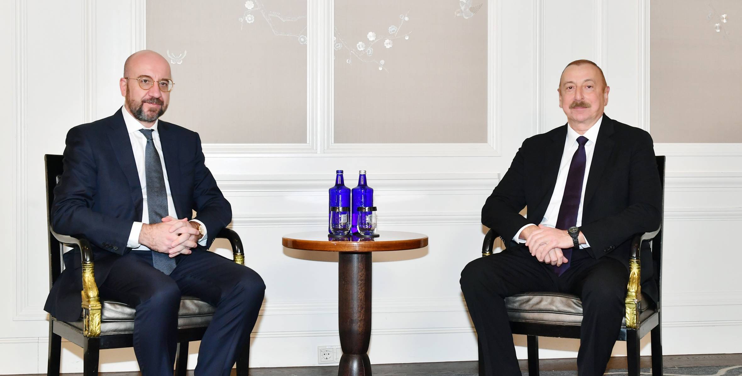 Ilham Aliyev met with President of European Council in Munich