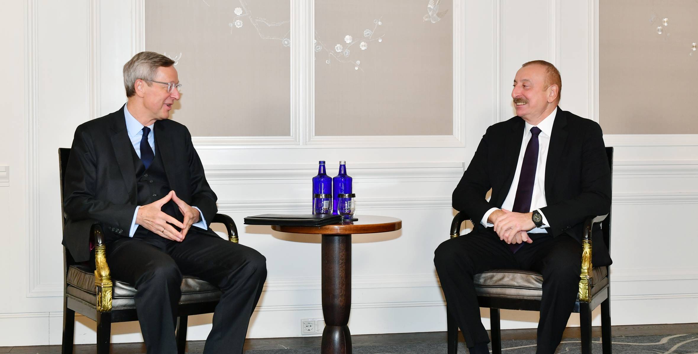 Ilham Aliyev met in Munich with the CEO of the German Eastern Business Association