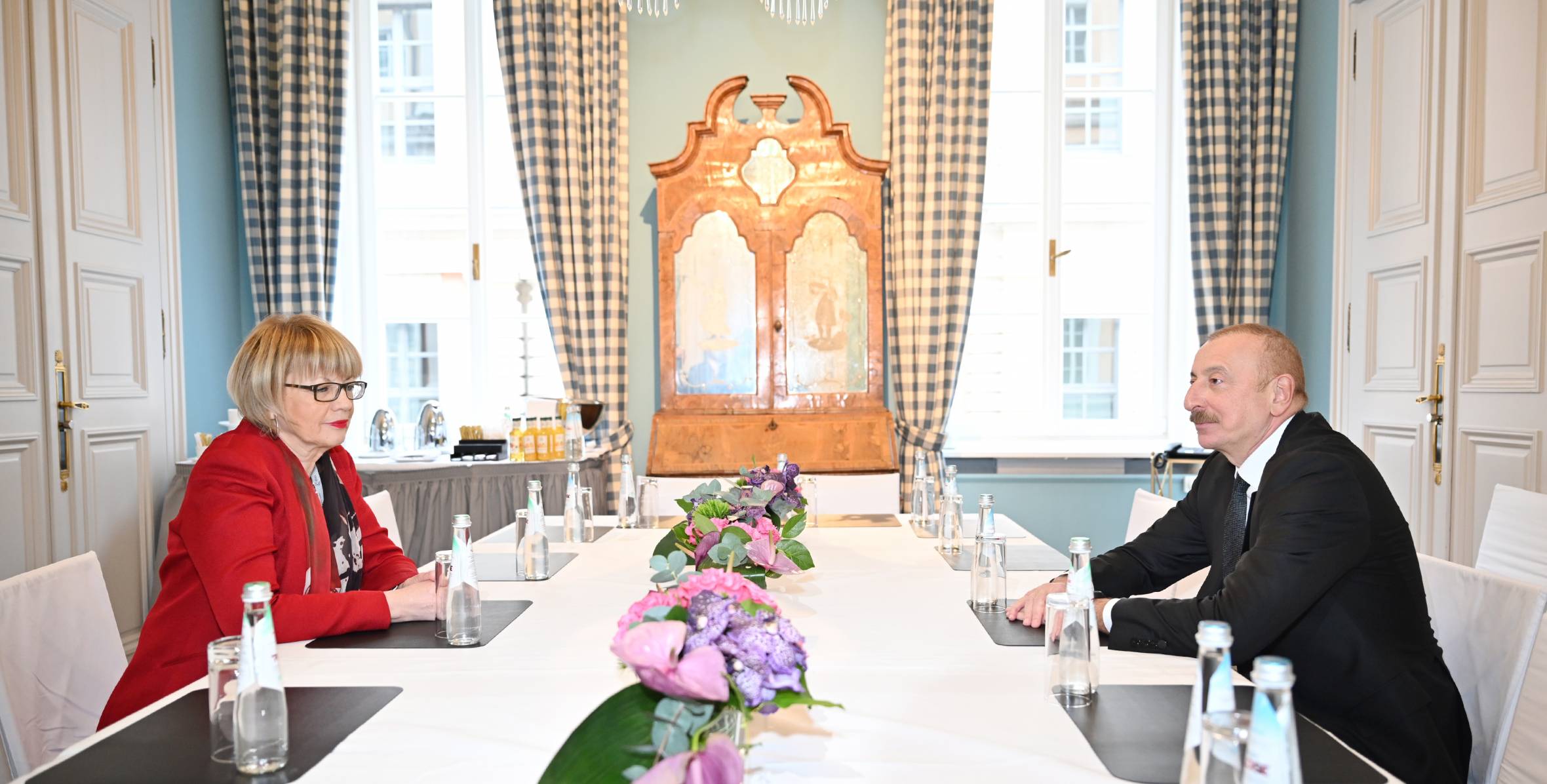 В Мюнхене состоялась встреча Президента Ильхама Алиева с генеральным секретарем ОБСЕ