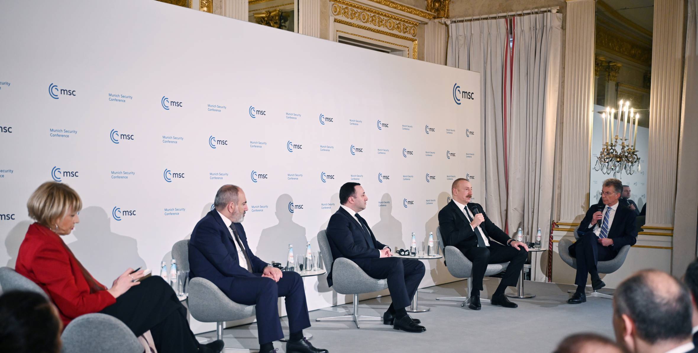 Ilham Aliyev attended plenary session on “Moving Mountains? Building Security in the South Caucasus” in Munich