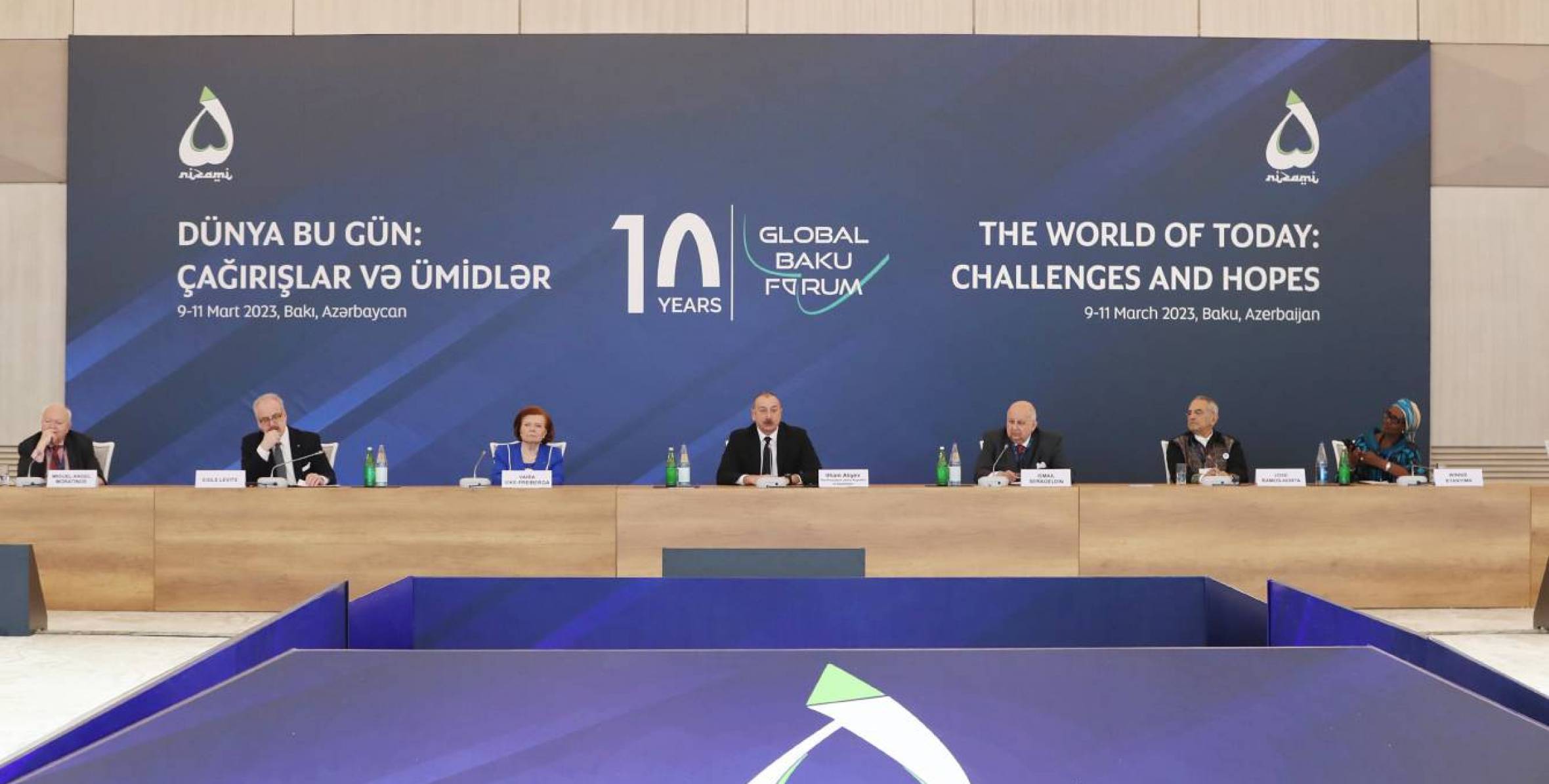 X Qlobal Bakı Forumunun açılış mərasimində İlham Əliyevin nitqi