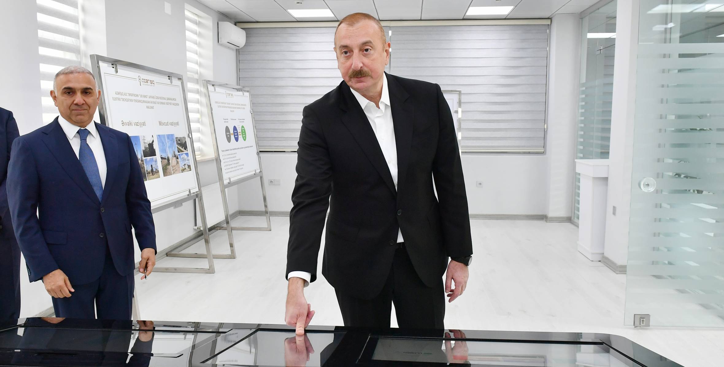 Ilham Aliyev has opened the Salyan Digital Management Center owned by “Azerishig” OJSC
