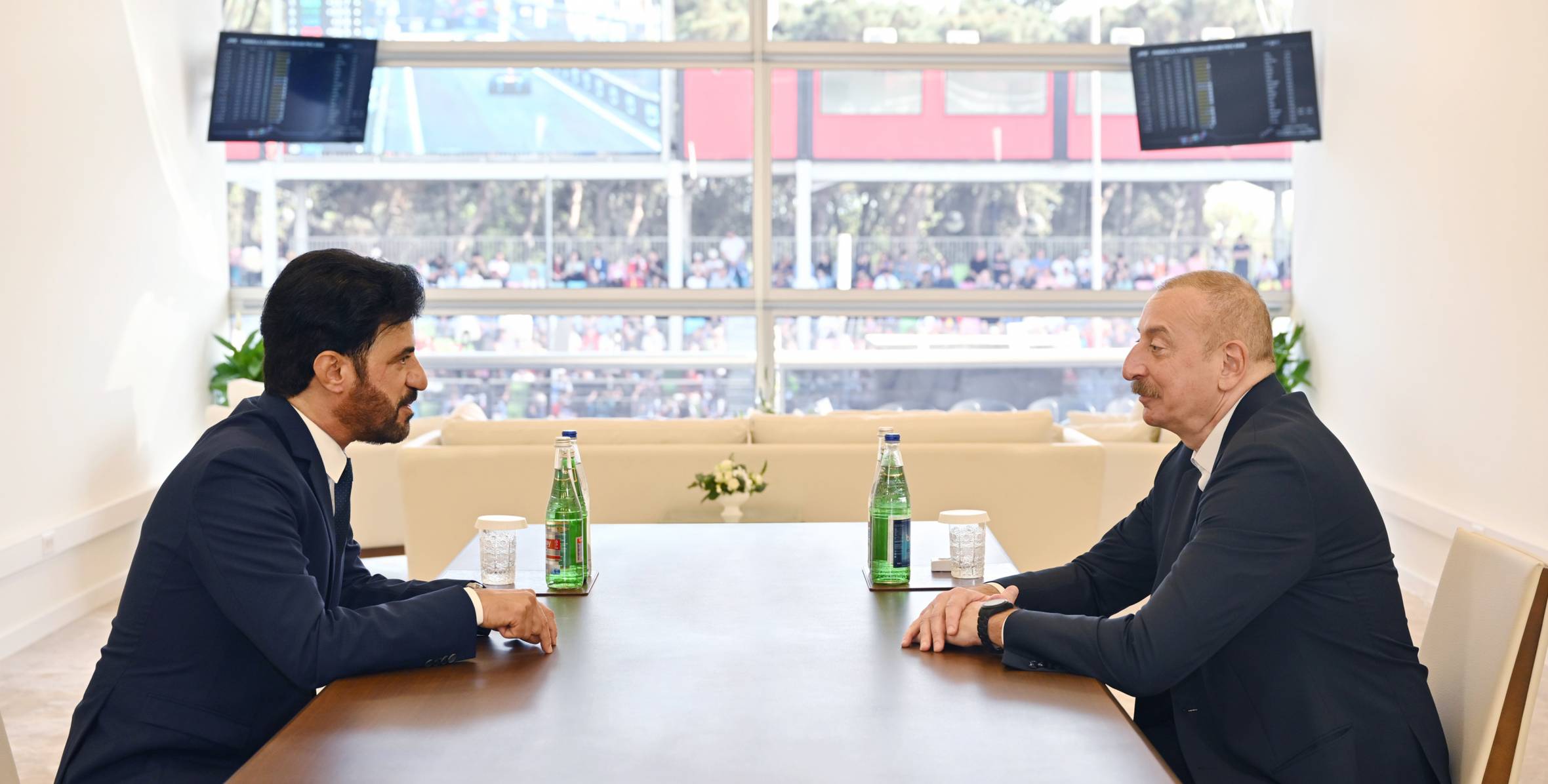 Ильхам Алиев принял президента Международной автомобильной федерации