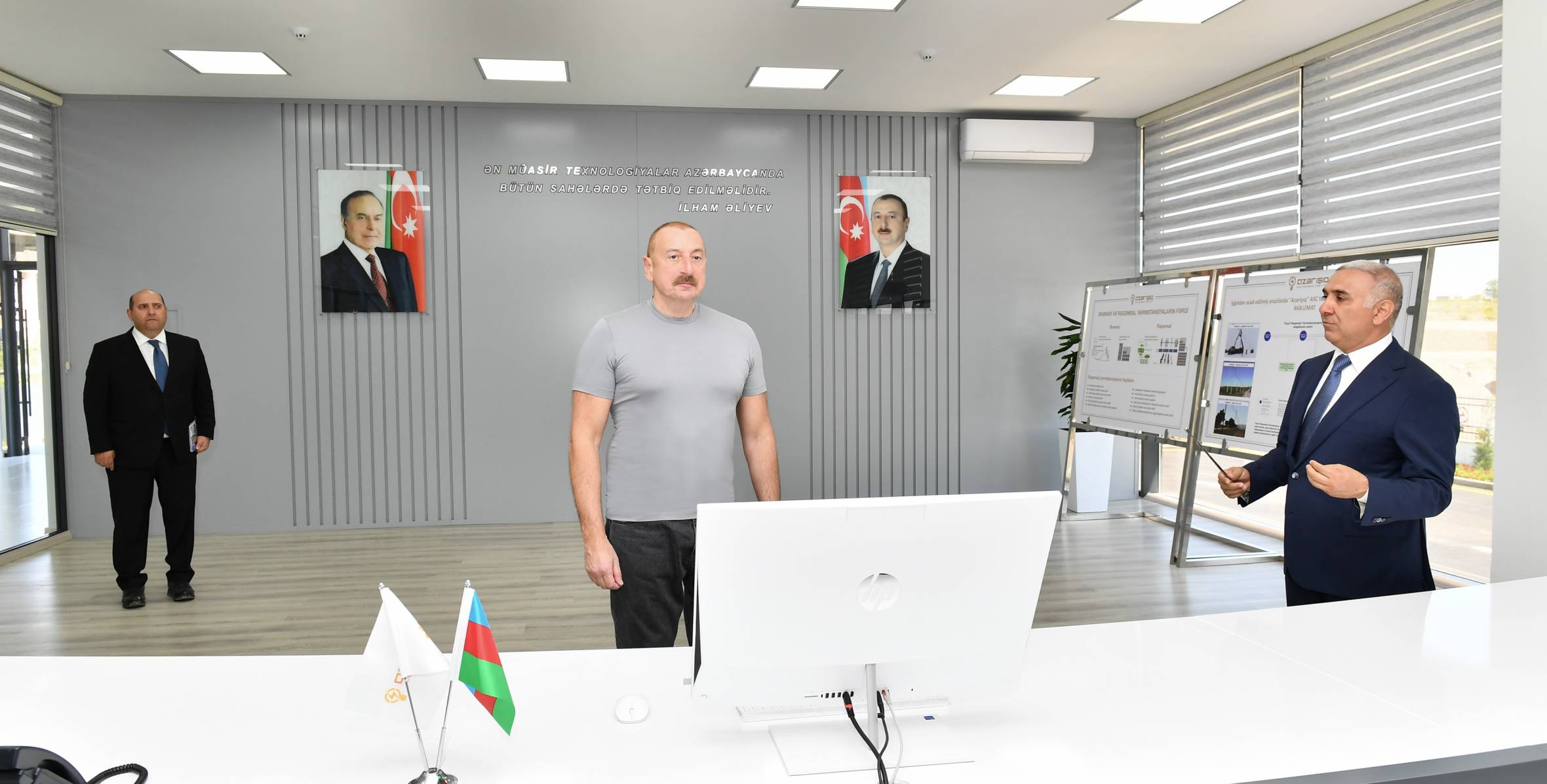 Ilham Aliyev has inaugurated the Fuzuli Digital Substation and Management Center owned by “Azerishig” OJSC