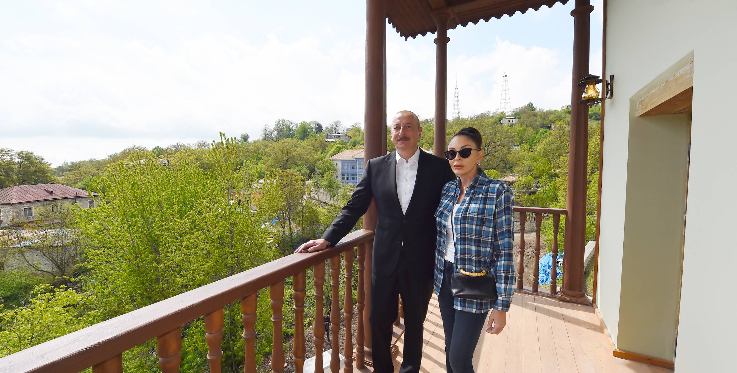 Ilham Aliyev and First Lady Mehriban Aliyeva participated in opening of Mehmandarovs’ Estate Complex in Shusha