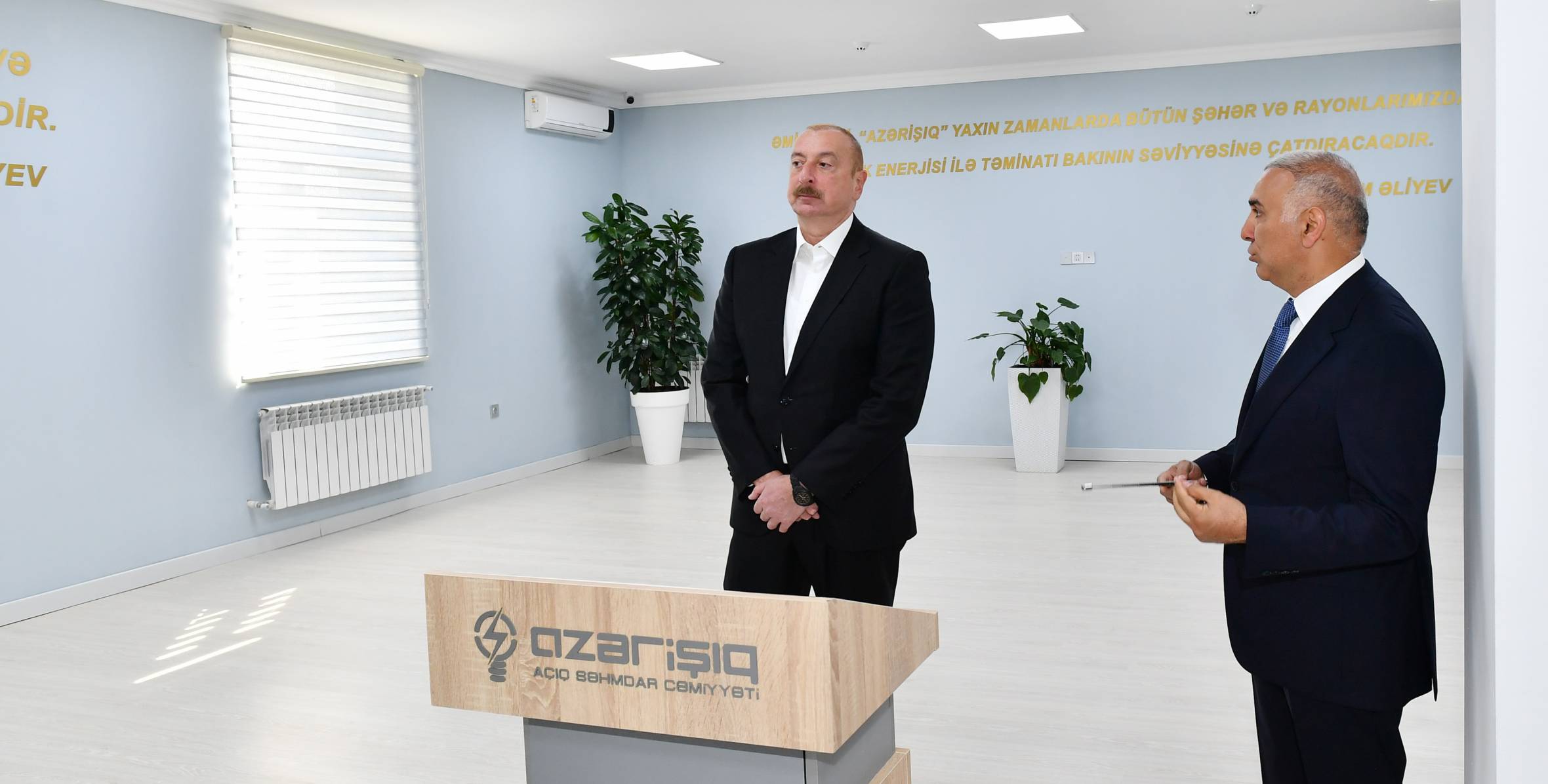 Ilham Aliyev inaugurated Innovative Technologies Center of Shusha Electric Networks