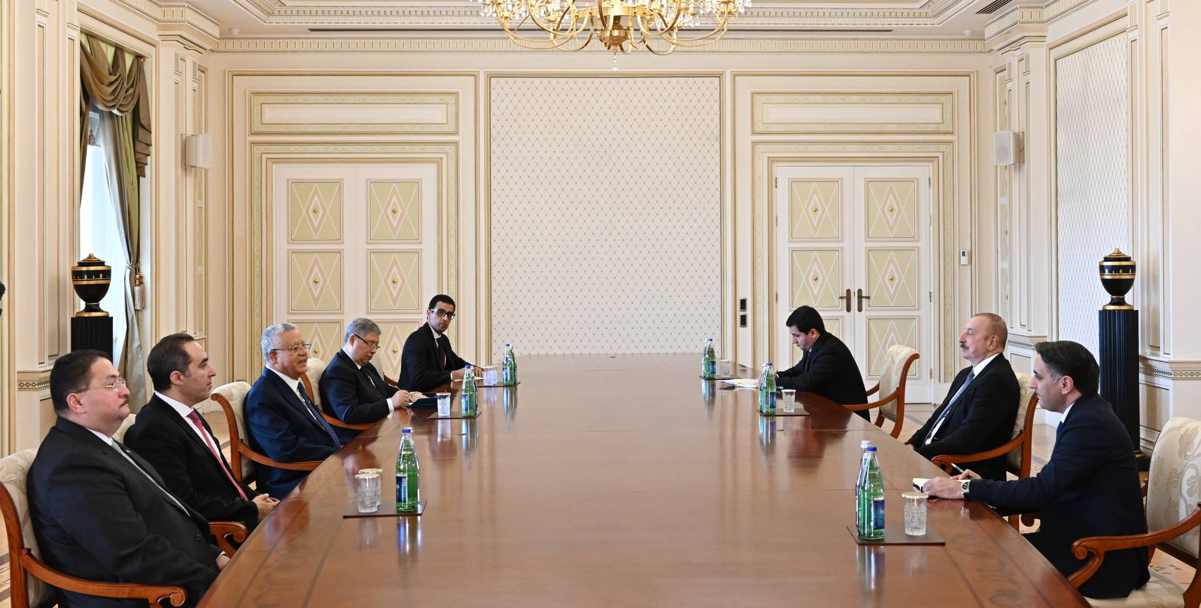 Ilham Aliyev received Speaker of House of Representatives of Egyptian Parliament