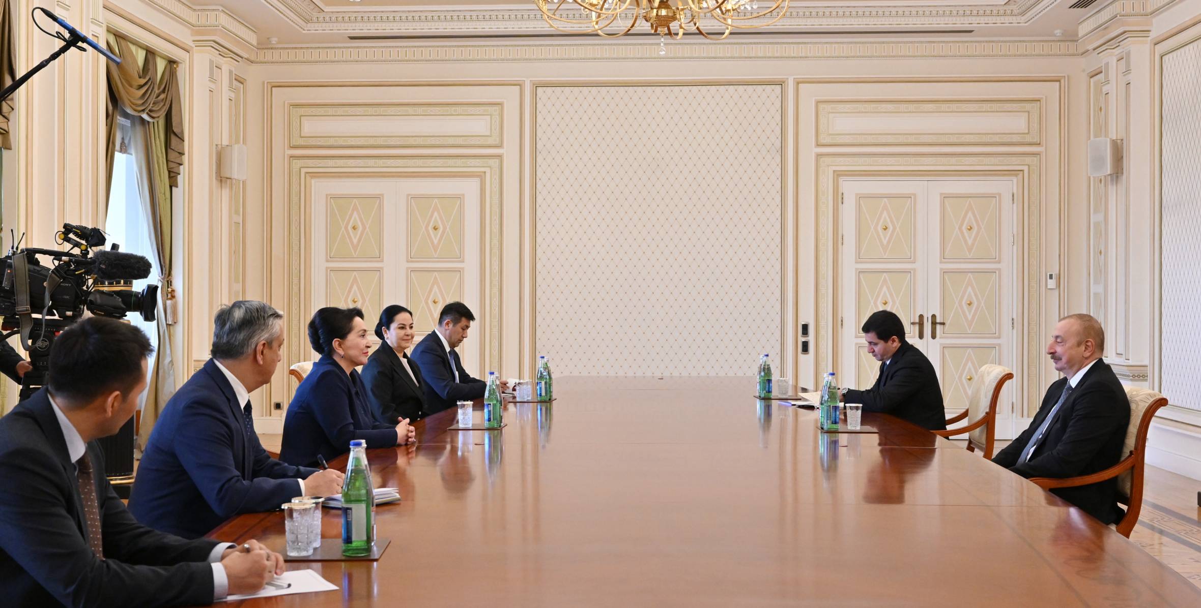 Ilham Aliyev received chairperson of Uzbekistan’s Senate of Oliy Majlis