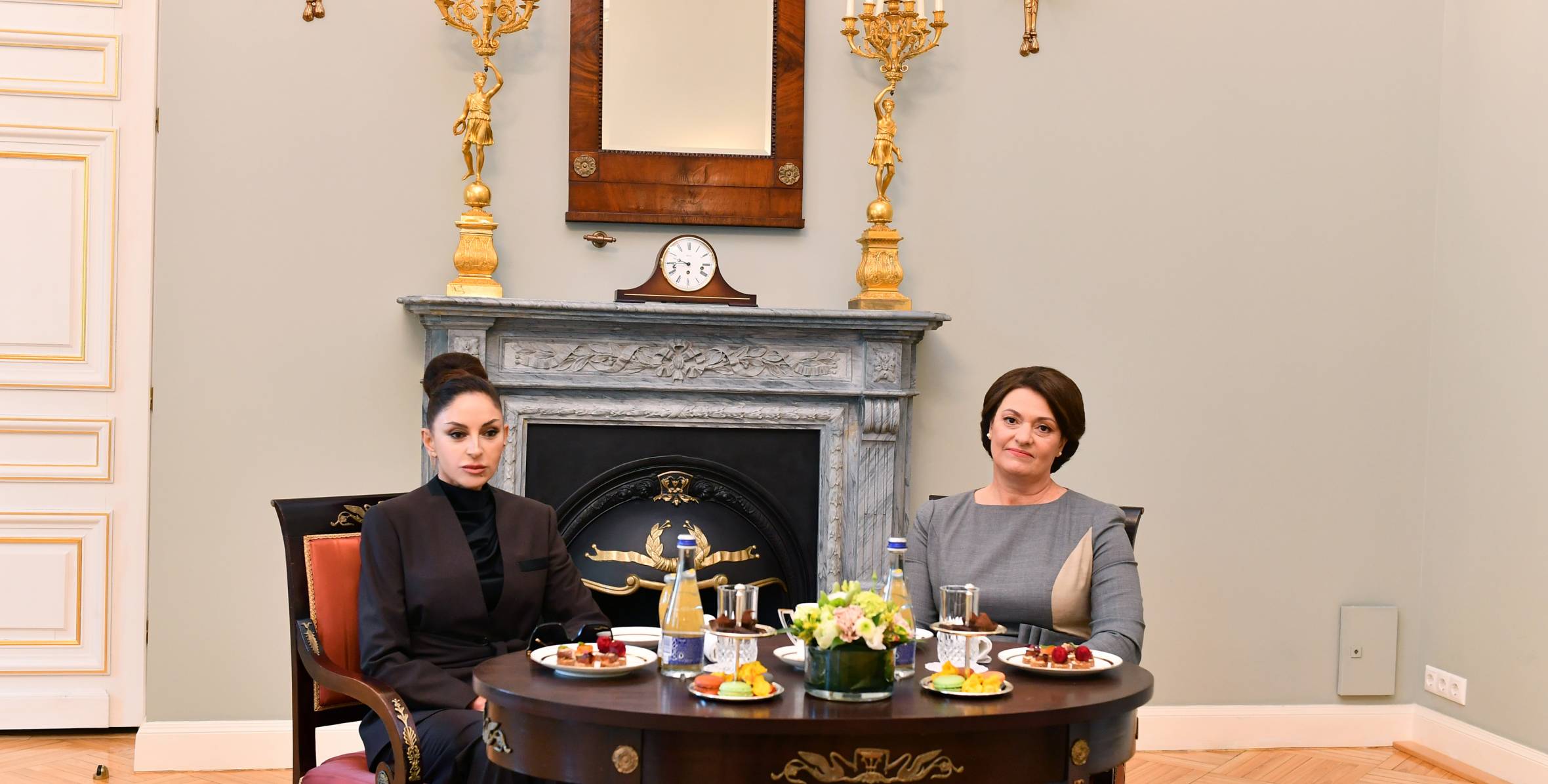 First Ladies of Azerbaijan and Lithuania met in Vilnius