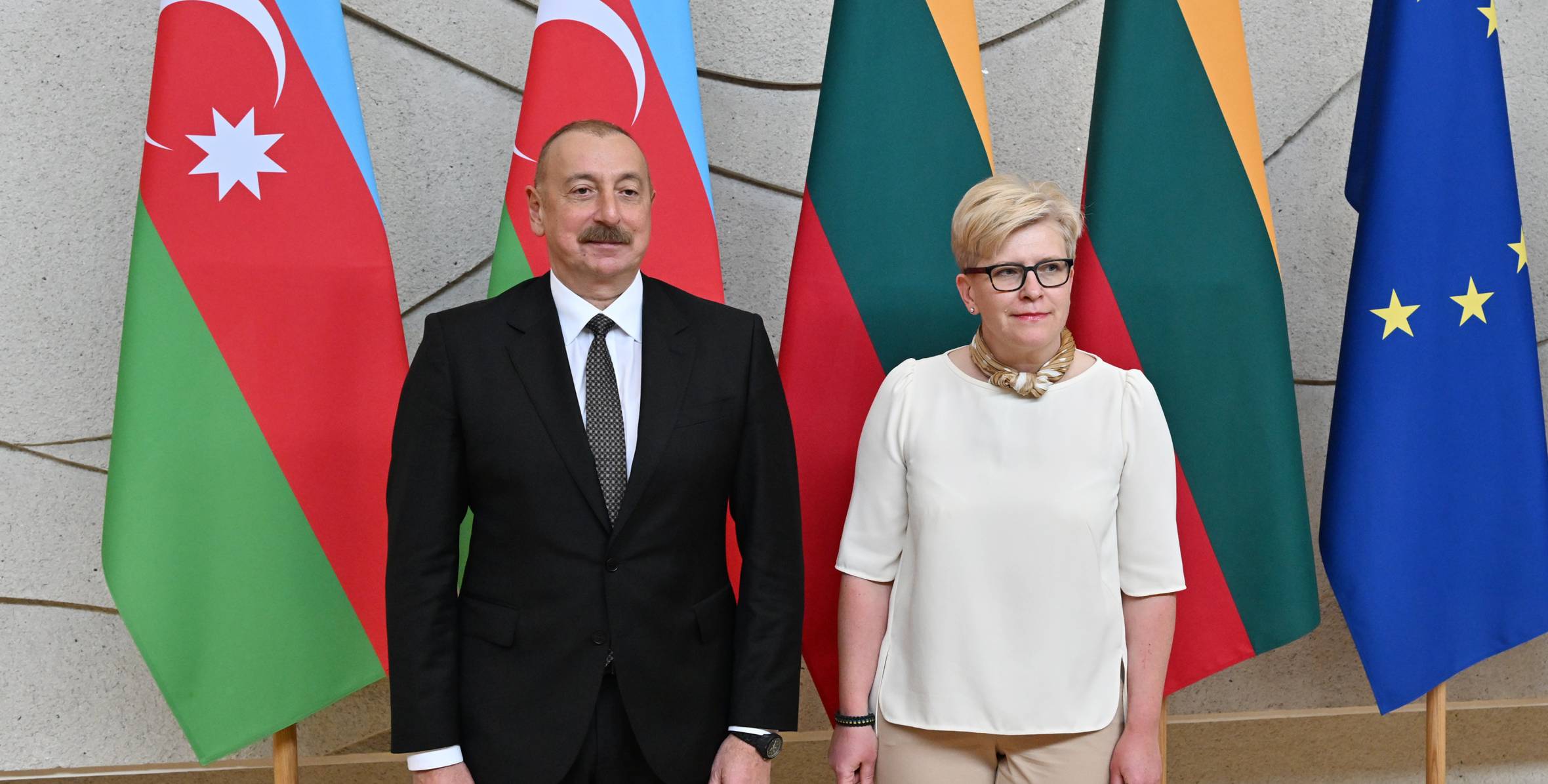 Ilham Aliyev met with Prime Minister of Lithuania Ingrida Šimonytė