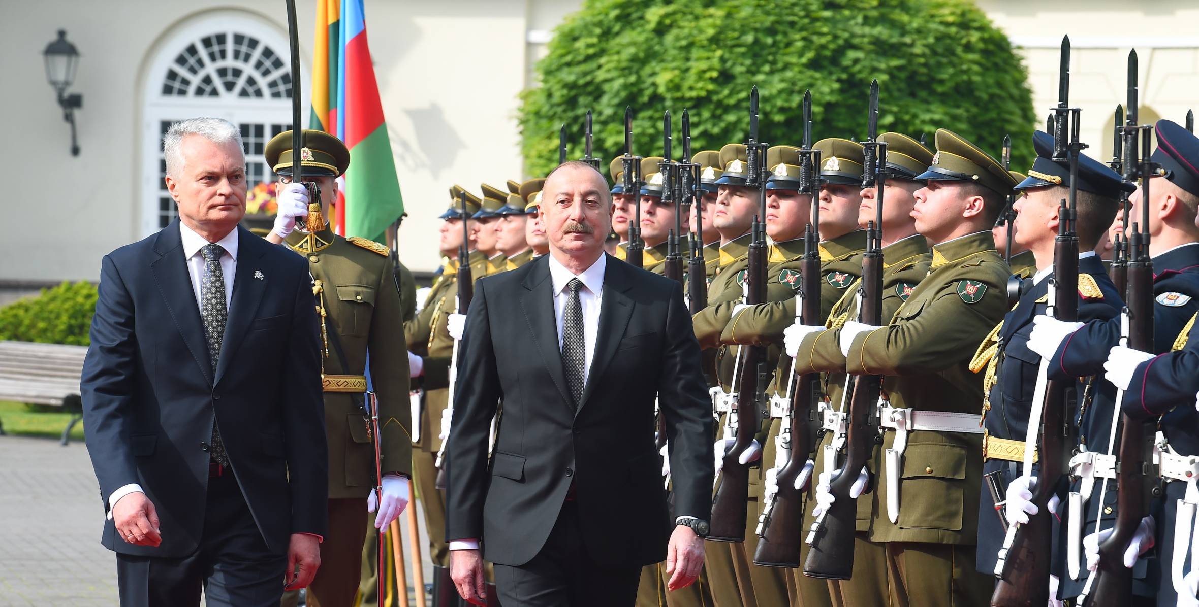 Официальный визит Ильхама Алиева в Литву