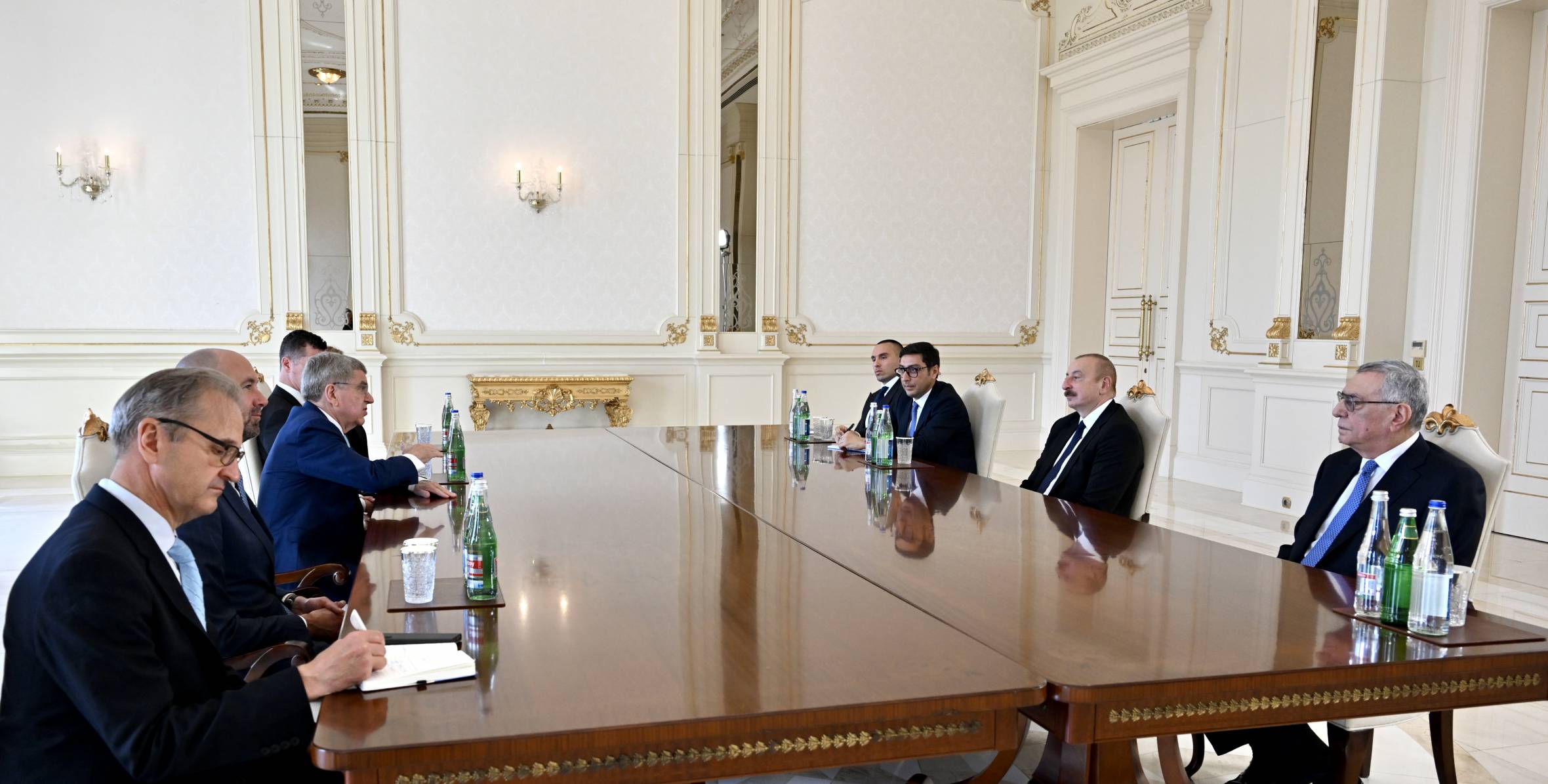 Ilham Aliyev received President of International Olympic Committee