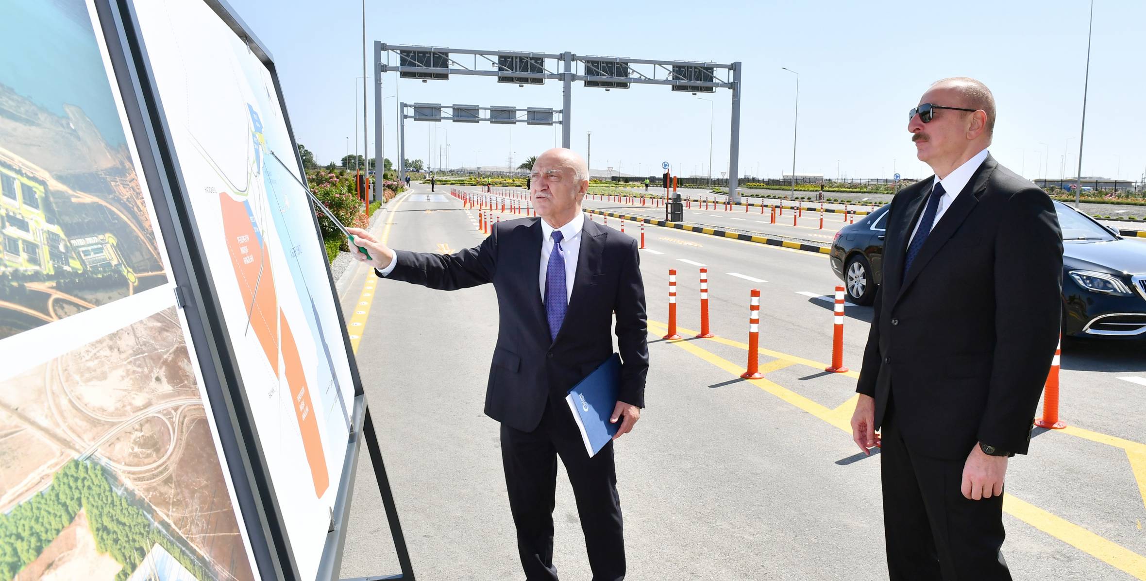 Ilham Aliyev attended opening ceremony of first stage of Alat Free Economic Zone