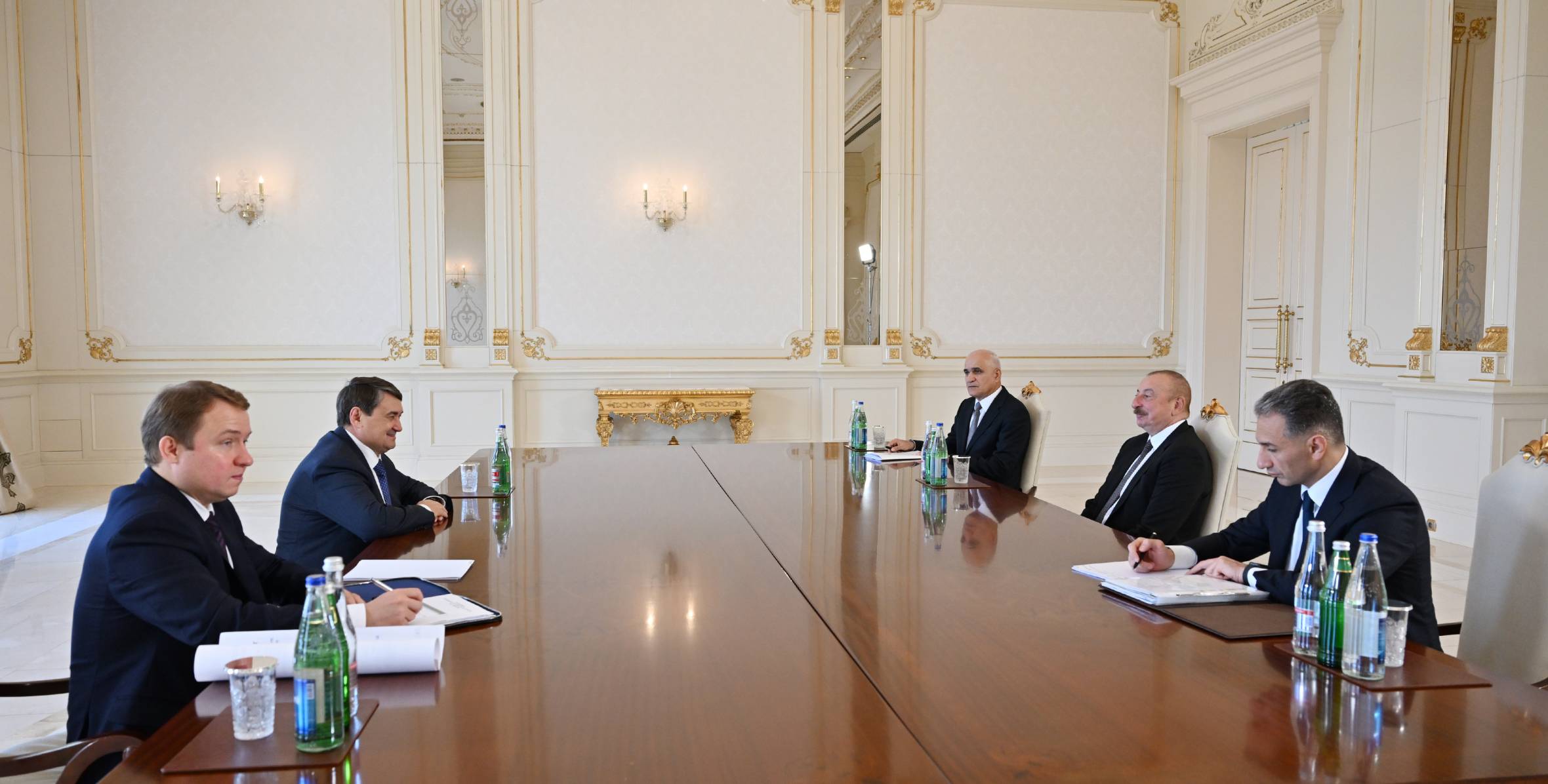 Ilham Aliyev received aide to President of Russia