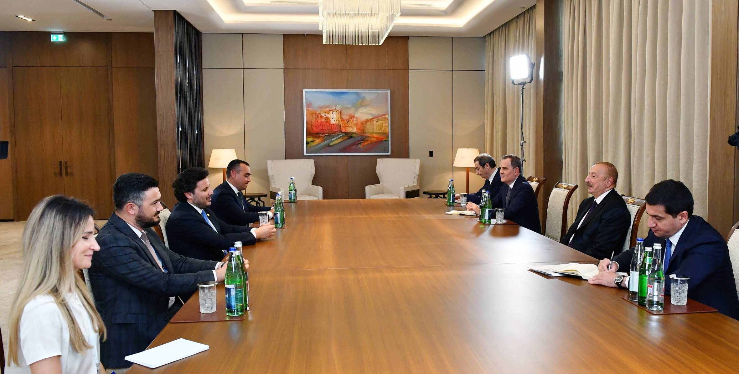 Ilham Aliyev received Prime Minister of Montenegro
