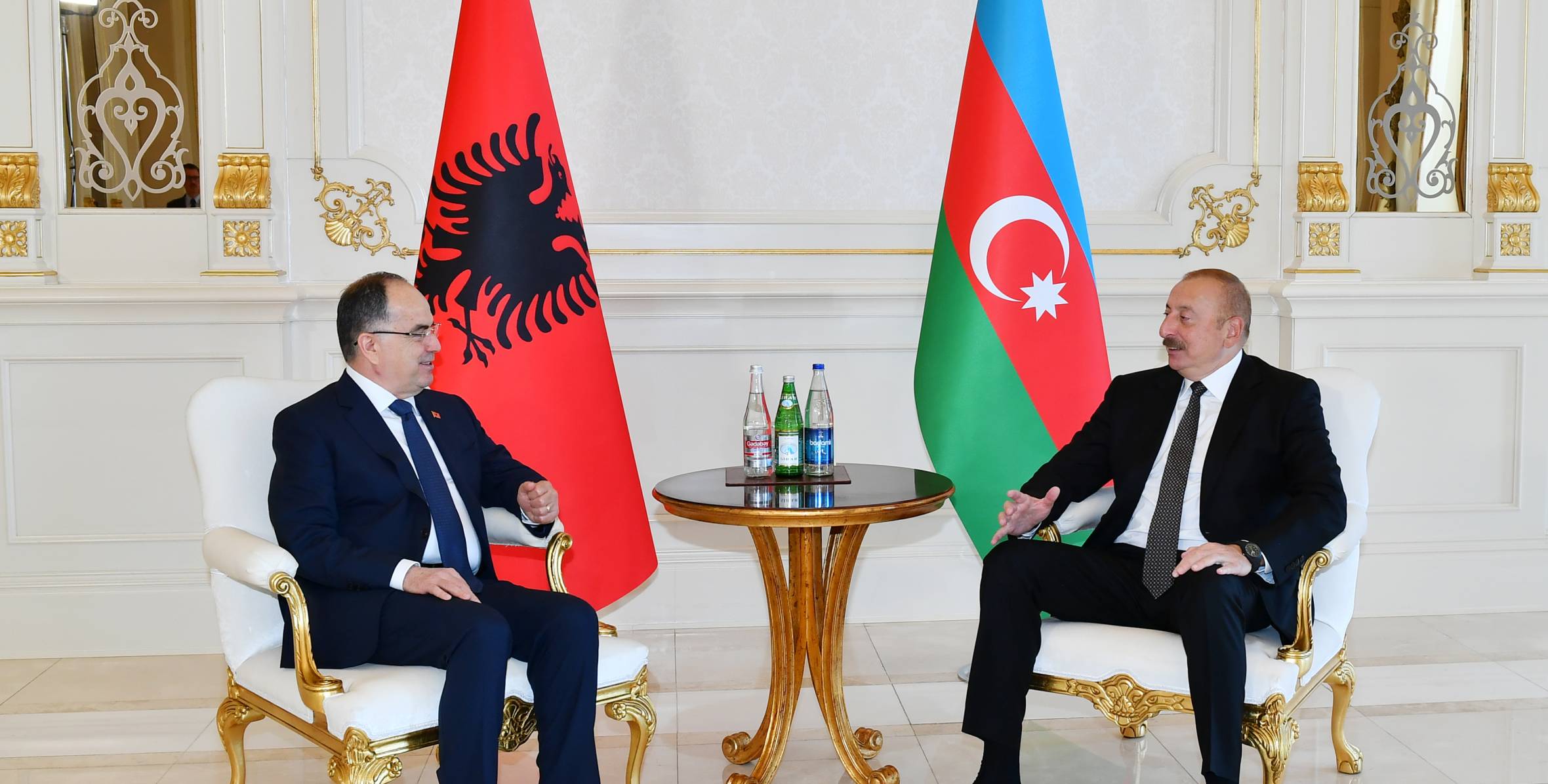 Azerbaijani and Albanian presidents held one-on-one meeting