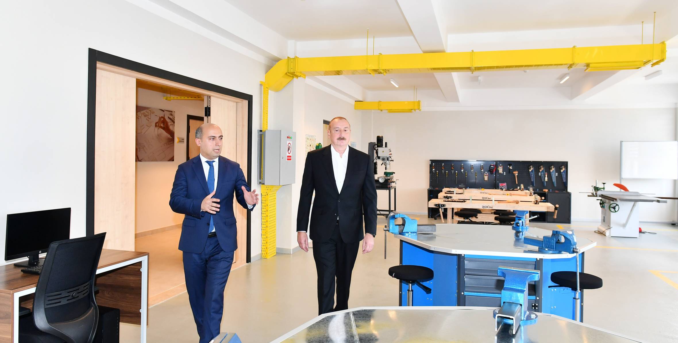 Ilham Aliyev attended opening of Jalilabad State Vocational Education Center