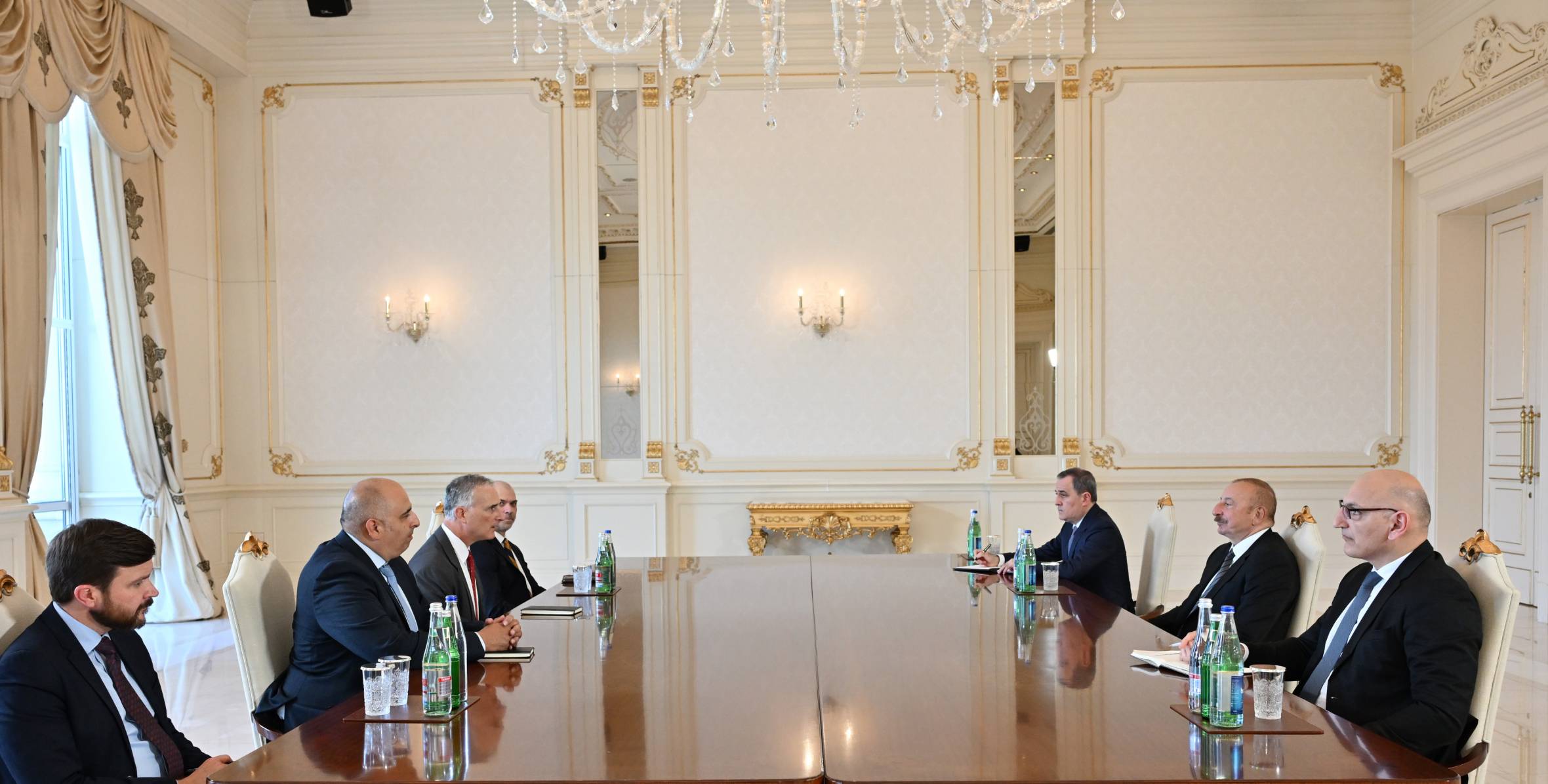 Ilham Aliyev has received U.S. Department of State Senior Advisor for Caucasus Negotiations Louis Bono