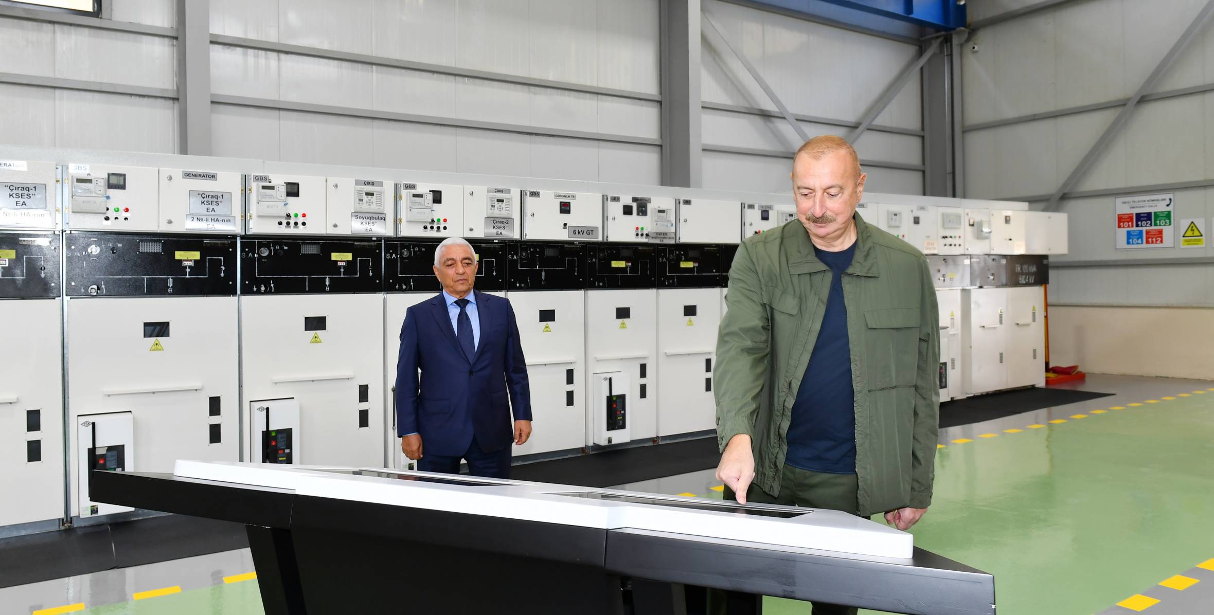 Ilham Aliyev has attended the opening of the “Chirag-1” and “Chirag-2” small hydroelectric power stations owned by Azerenergy Open Joint-Stock Company in the Kalbajar district