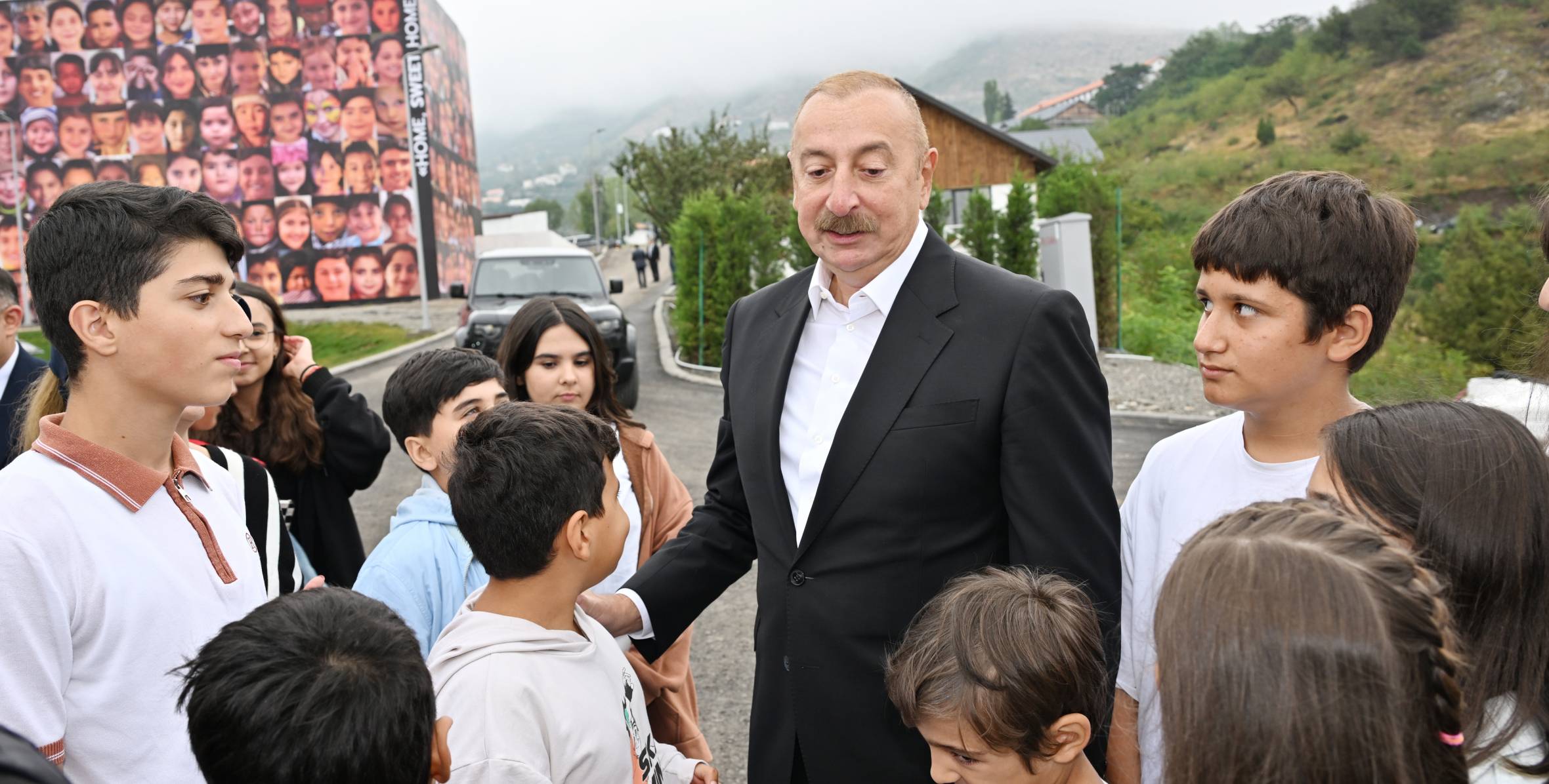 Ilham Aliyev and First Lady Mehriban Aliyeva participated in “Lachin City Day” festivities