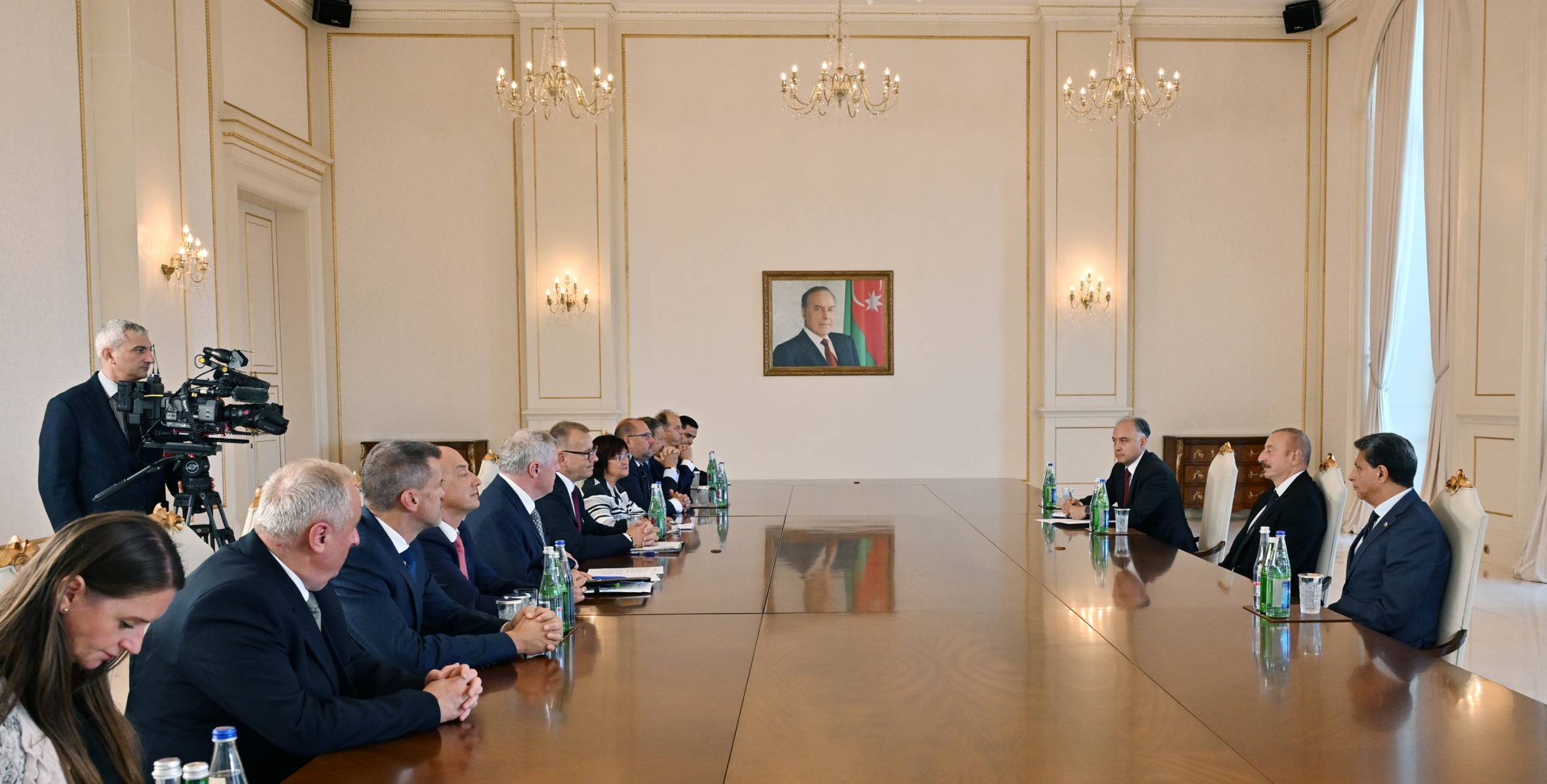 Ilham Aliyev received delegation led by Speaker of National Council of Slovakia