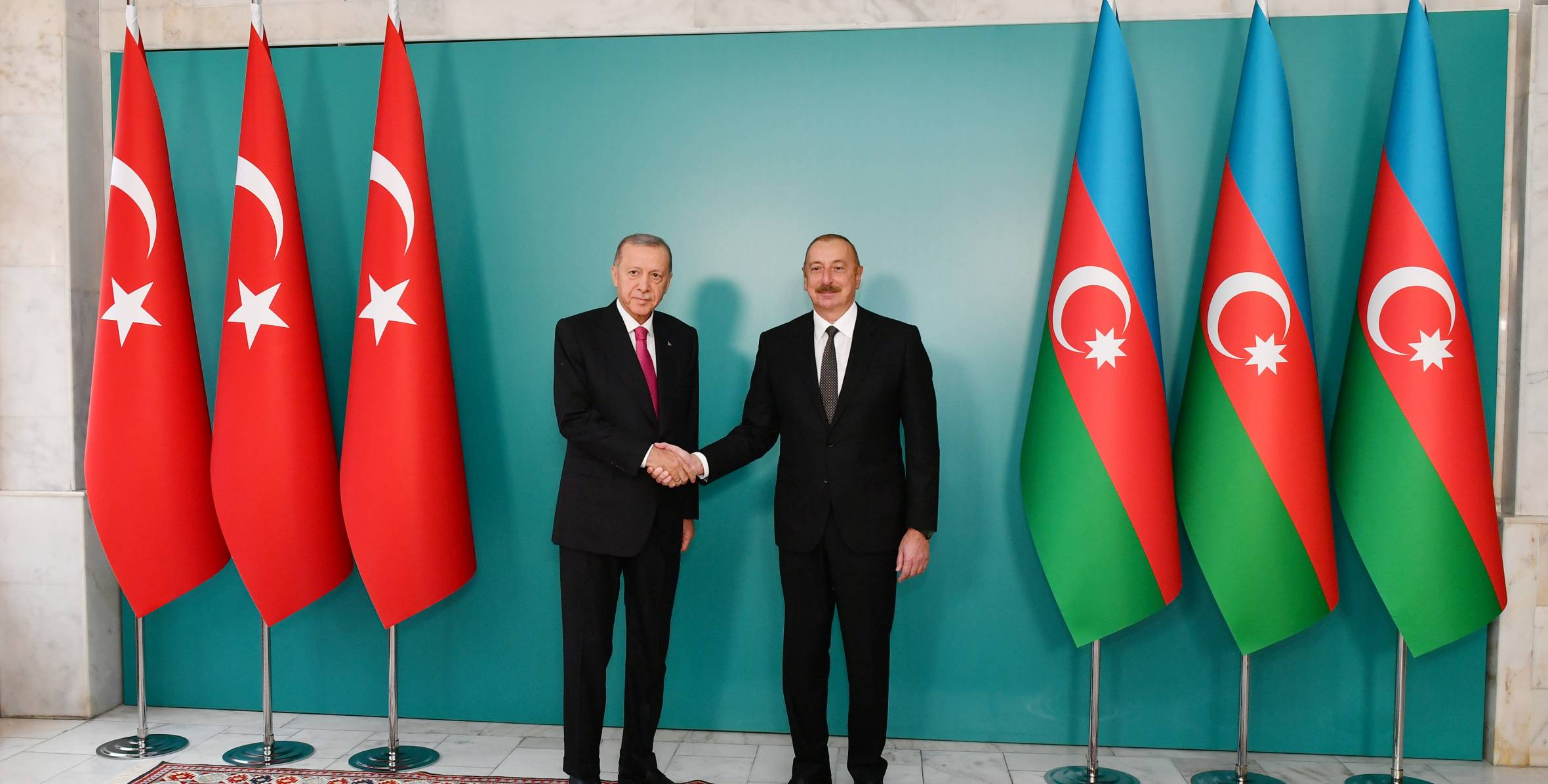 В Нахчыване состоялась церемония официальной встречи Президента Турции Реджепа Тайипа Эрдогана