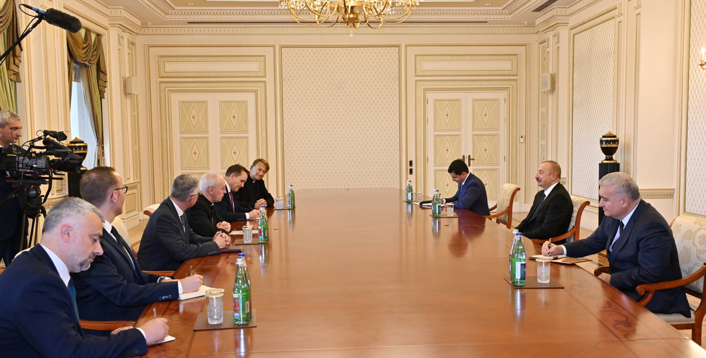 Ilham Aliyev received head of Anglican Communion