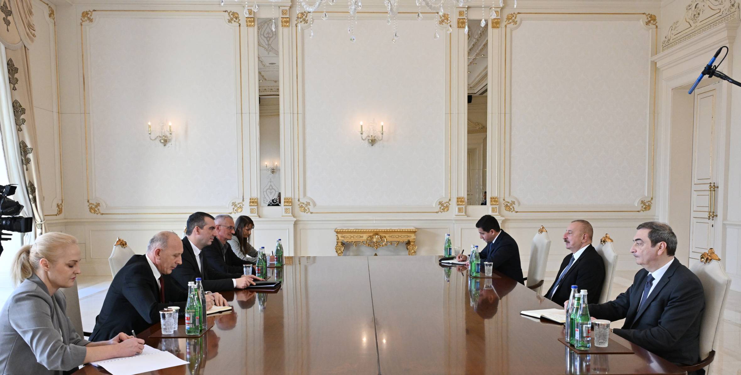Ilham Aliyev received Speaker of National Assembly of Serbia