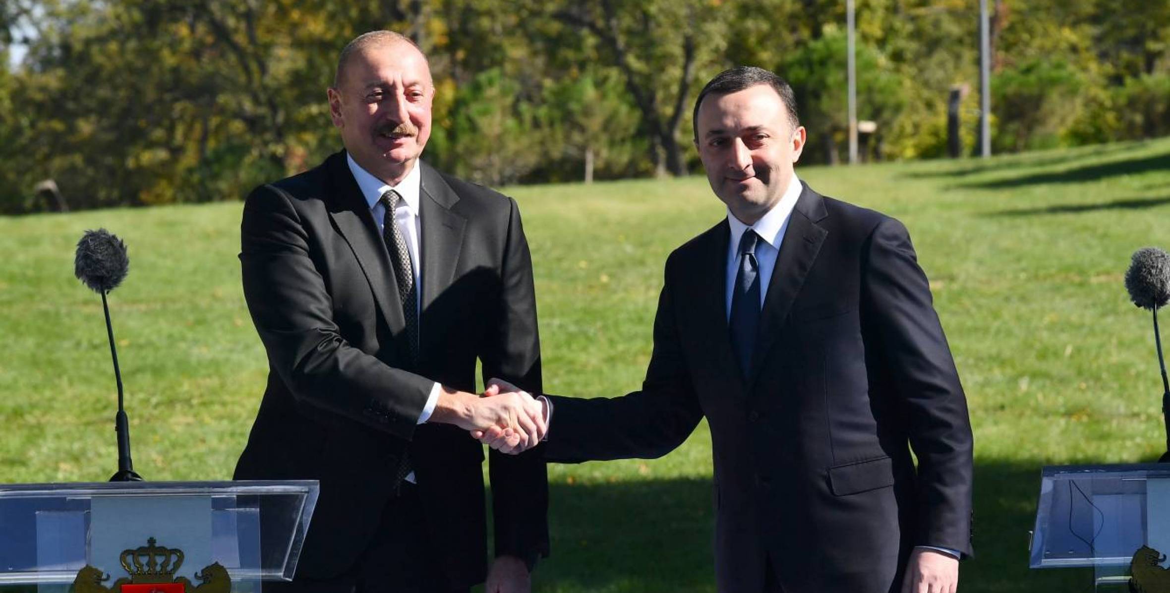 Working visit of Ilham Aliyev to Georgia