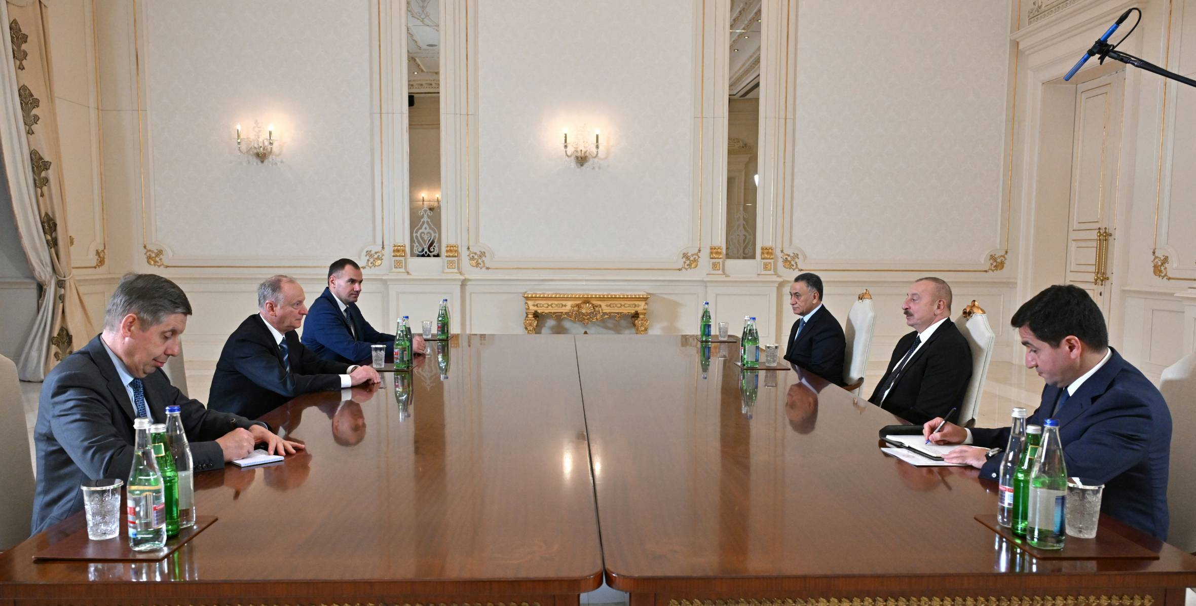 Ilham Aliyev received Secretary of Russian Federation Security Council