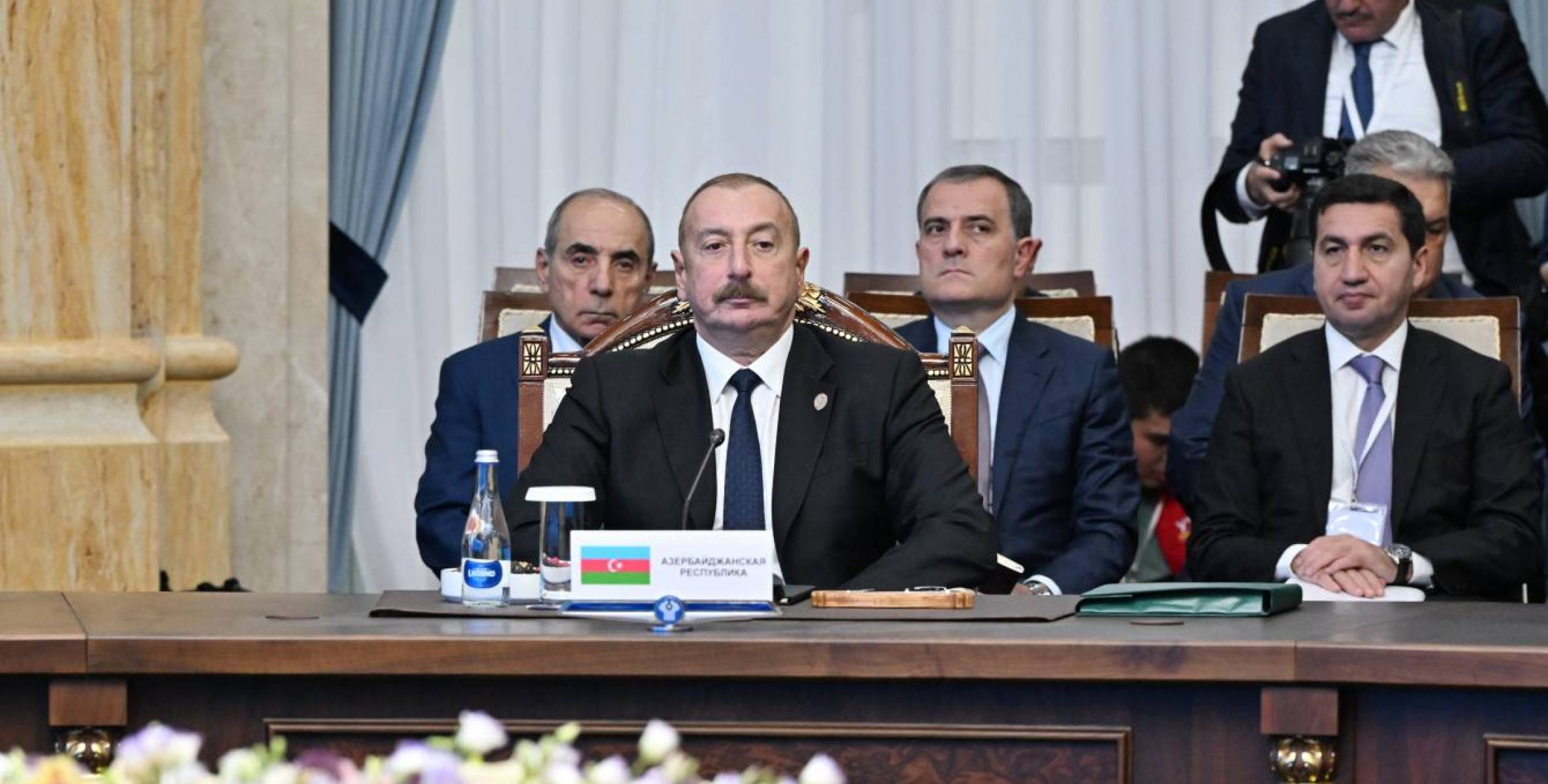 Речь Ильхама Алиева на заседании Совета глав государств СНГ в узком составе в Бишкеке