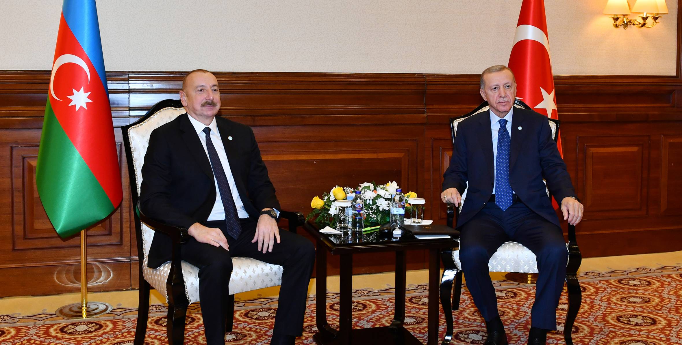 Ilham Aliyev held meeting with President of Türkiye Recep Tayyip Erdogan in Astana