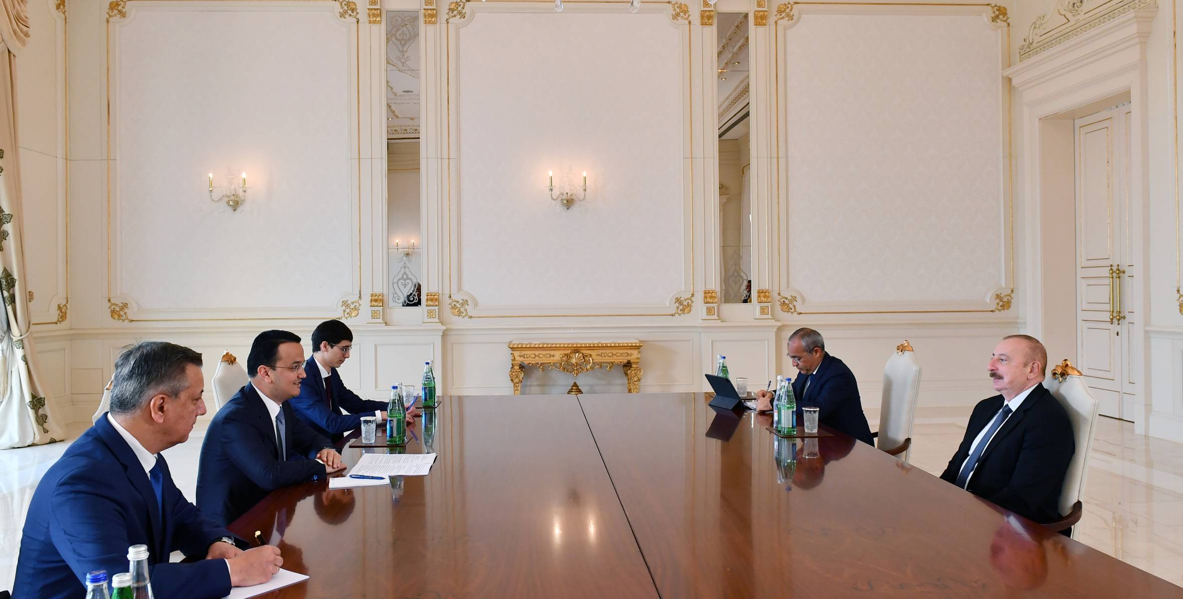 Ilham Aliyev received Minister of Investment, Industry and Trade of Uzbekistan